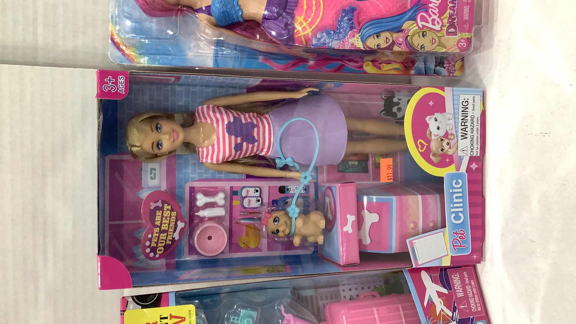 Photo 3 of 3 PCS NEW BARBIE AND OTHER GIRL DOLLS