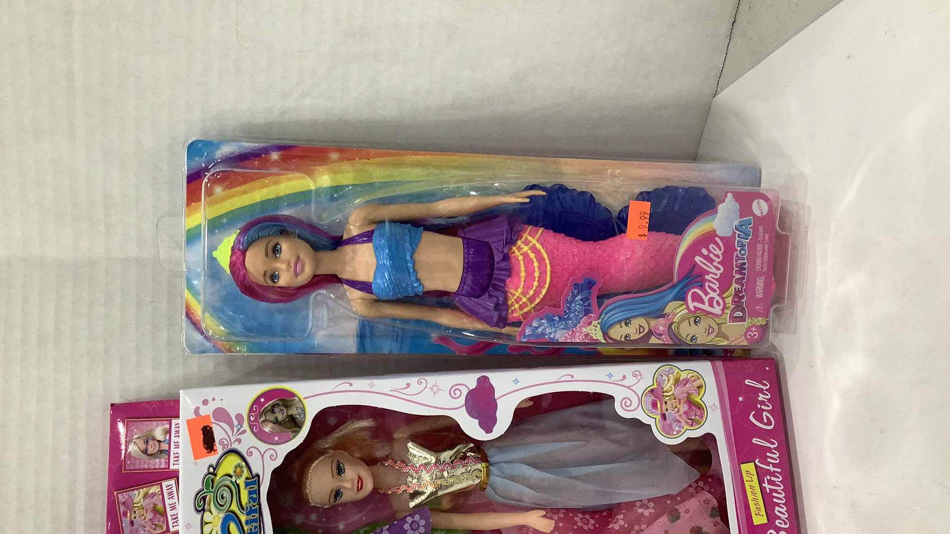 Photo 1 of 2 PCS NEW BARBIE GIRL DOLLS AND DOCTOR GAME SET