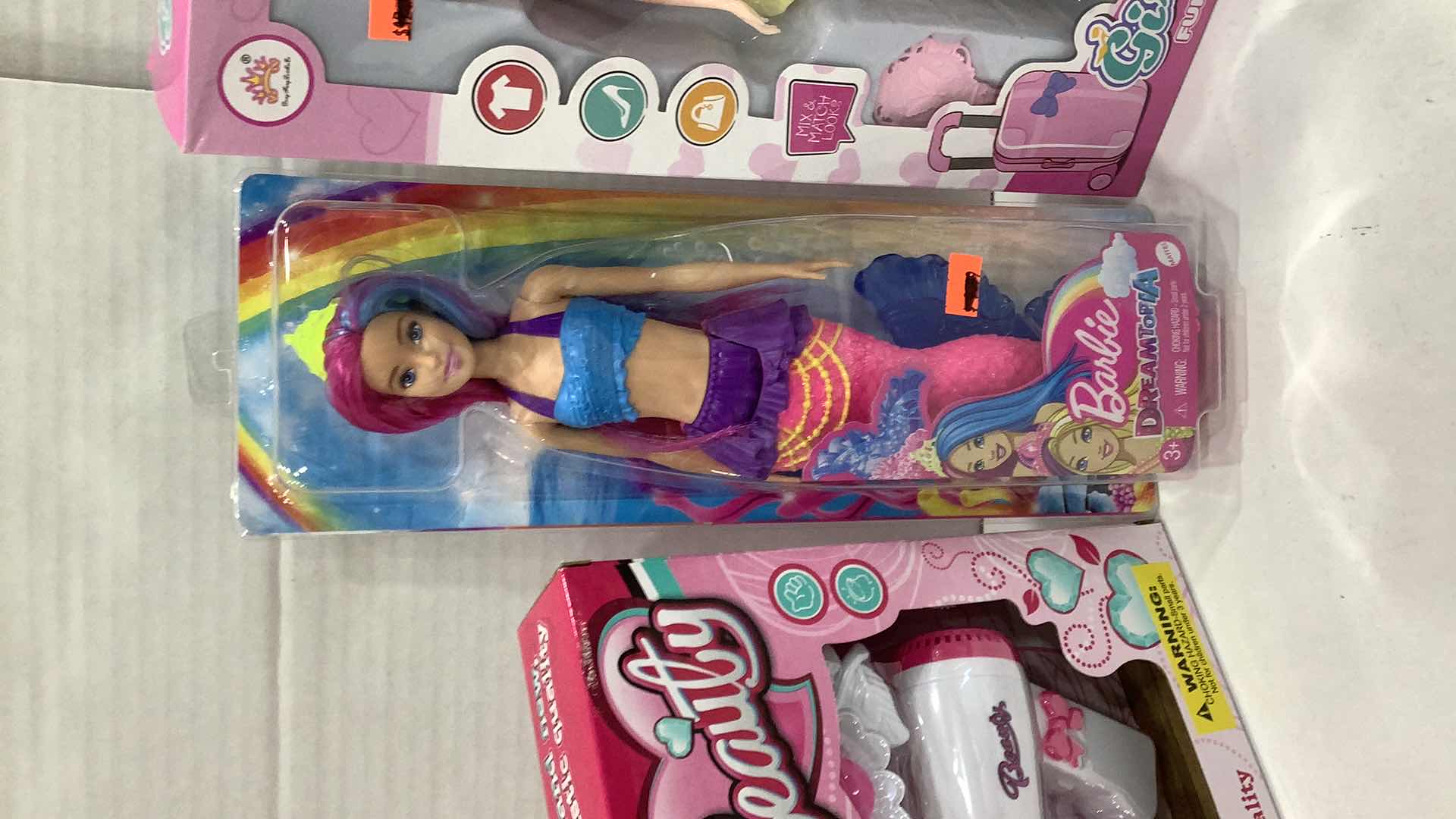 Photo 1 of 3 PCS DOLLS AND BEAUTY SET