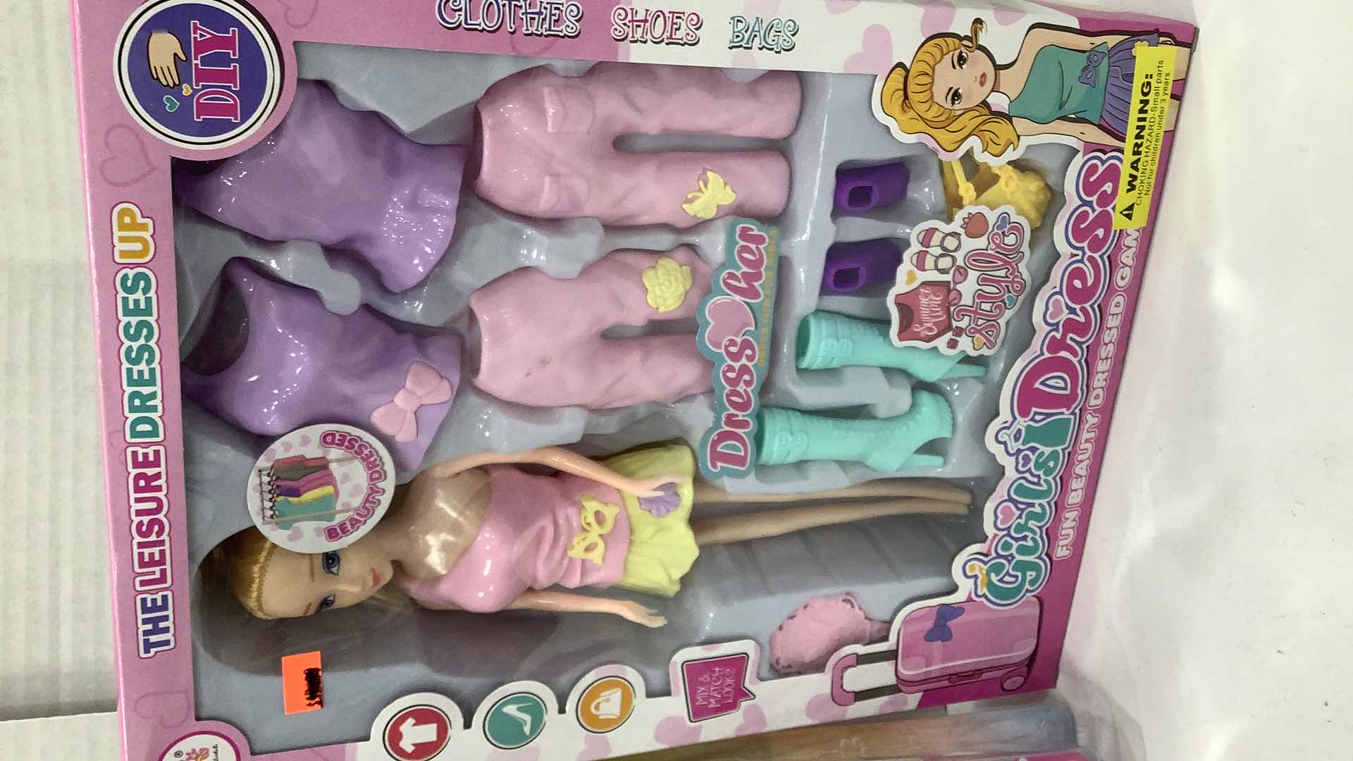 Photo 1 of 3 PCS DOLLS AND BEAUTY SET