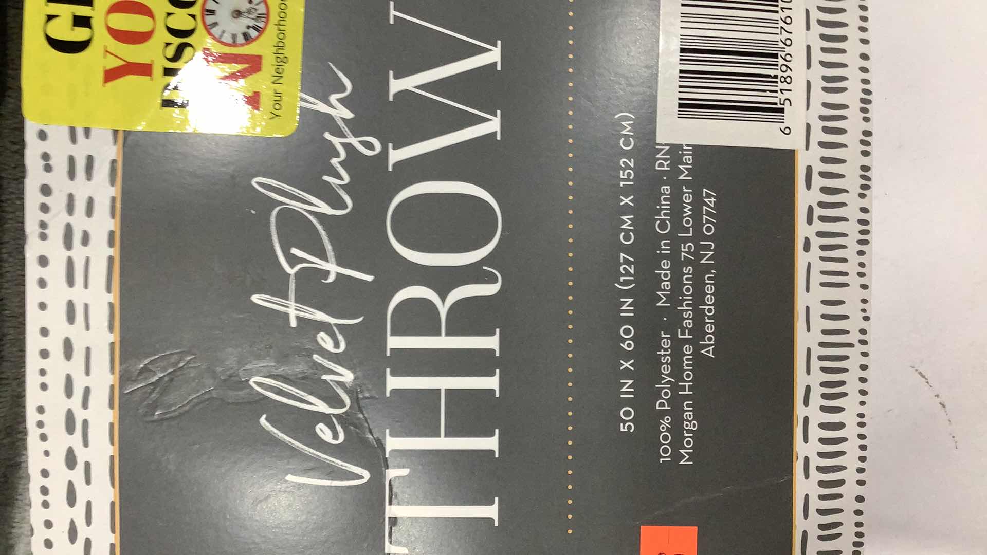 Photo 1 of 2 NEW BLANKETS PINK AND GREY