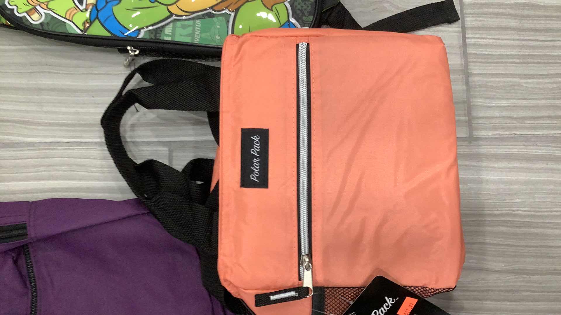 Photo 4 of 3  PCS ASSORTED DESIGNS BACKPACKS AND LUNCHPACK