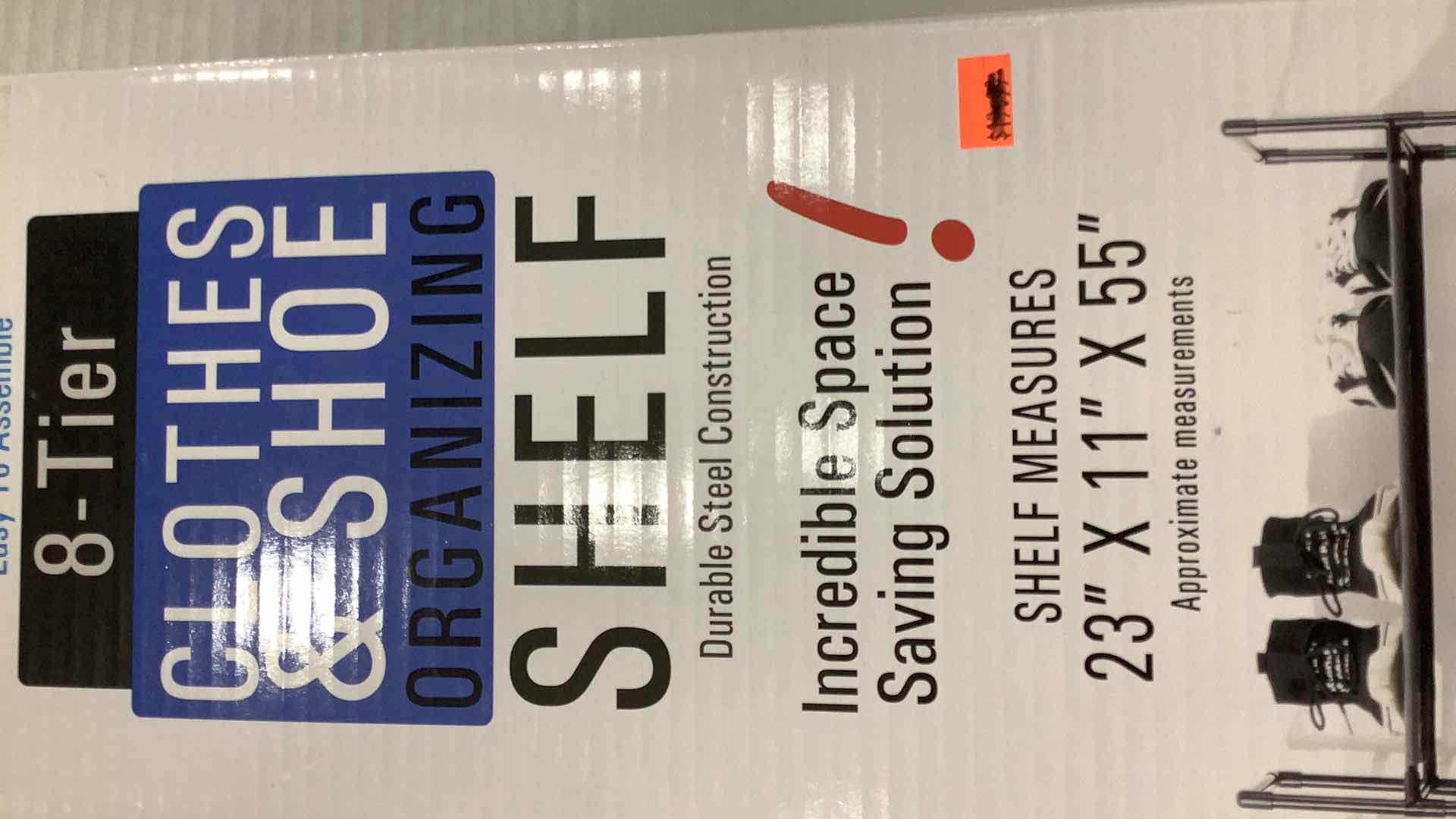 Photo 1 of 4 PCS NEW SHOES ORGANIZERS AND SHELVES