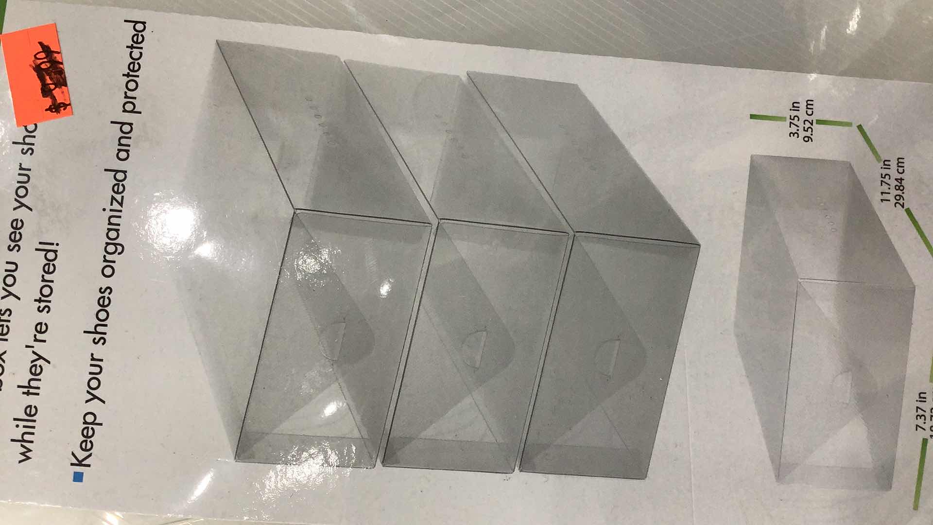 Photo 1 of 4 PCS NEW SHOES ORGANIZERS AND SHELVES