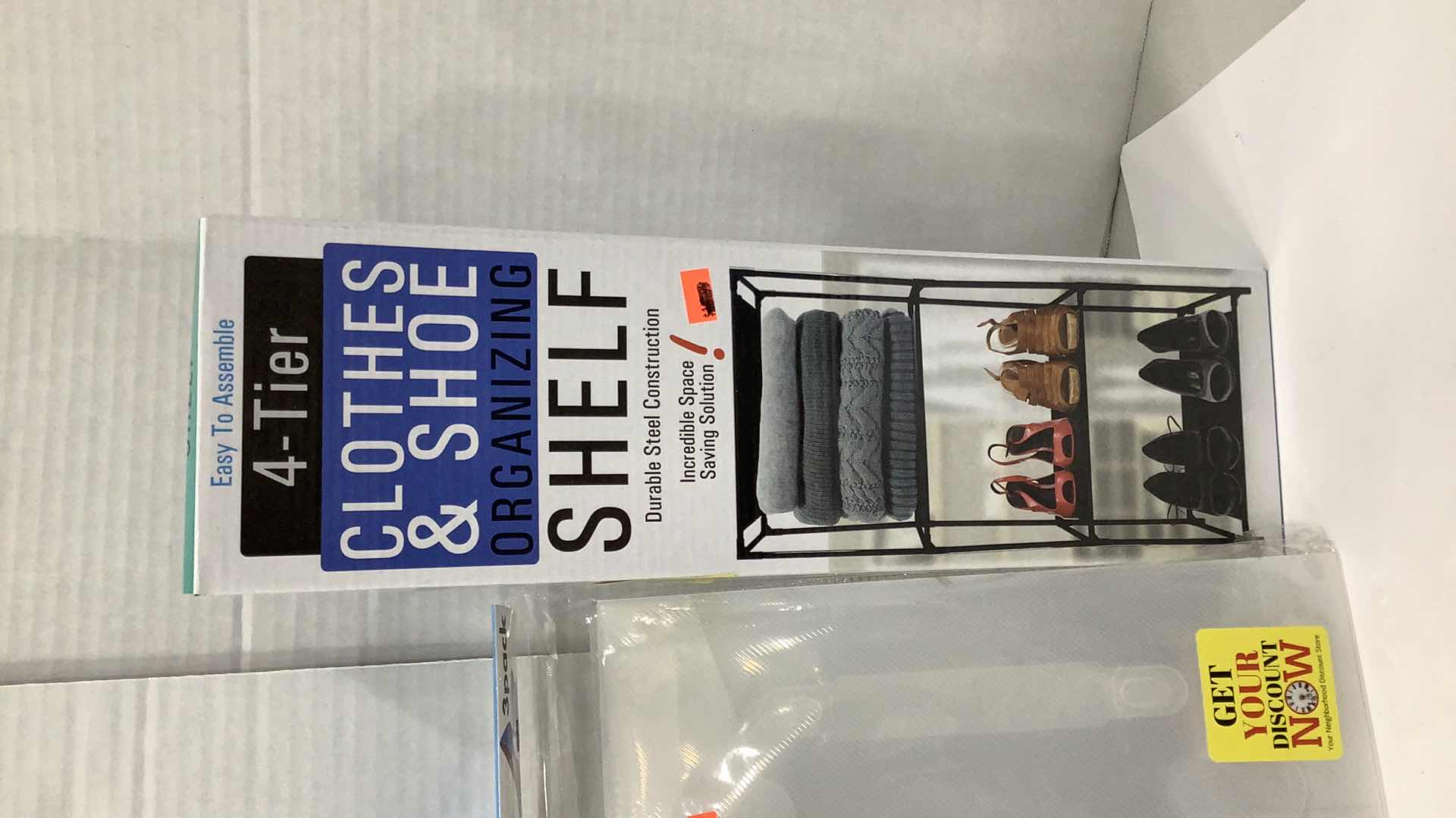 Photo 1 of 3 PCS NEW SHOES ORGANIZERS AND SHELVES