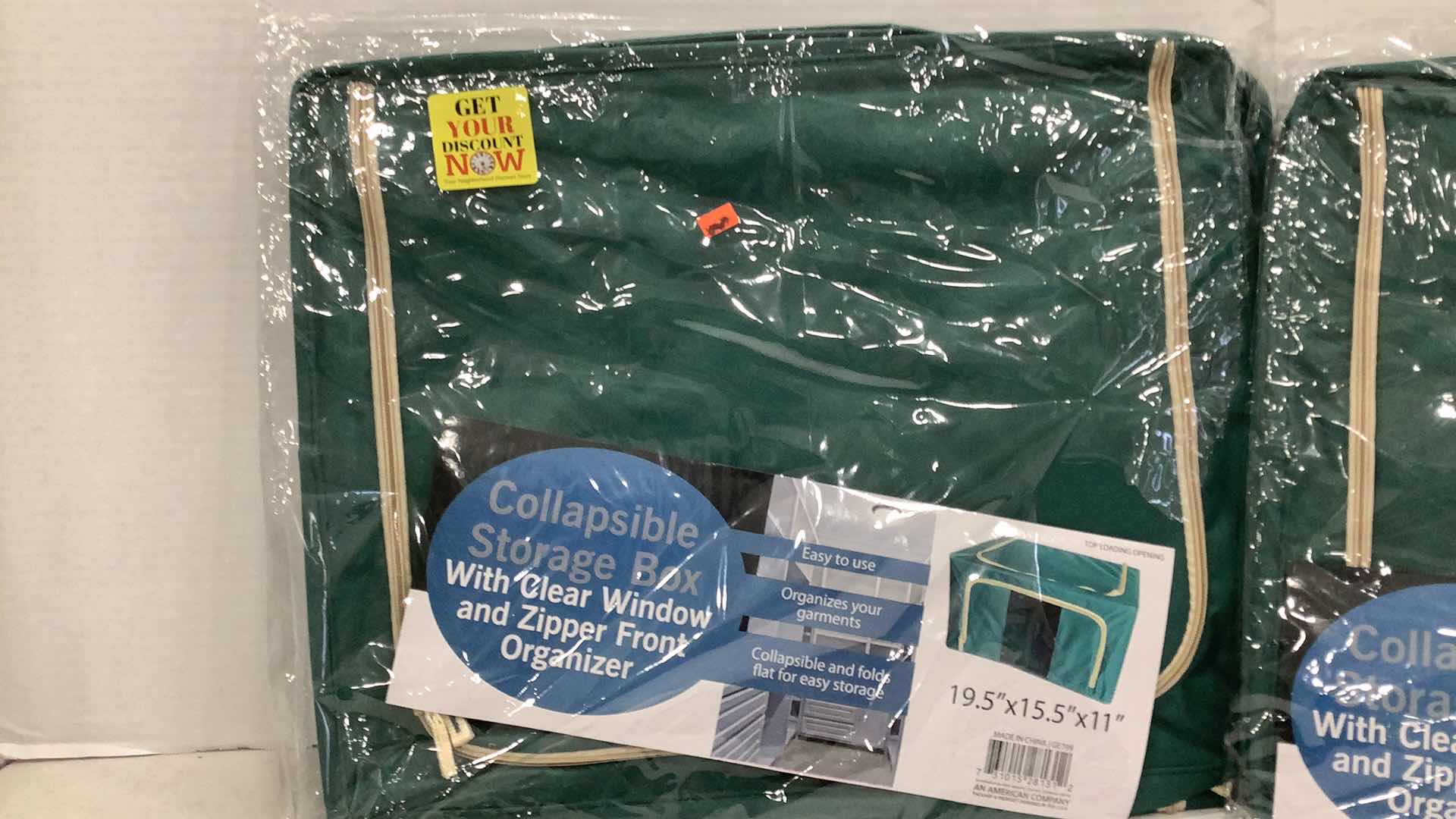 Photo 1 of 2 PCS NEW FABRIC ORGANIZER