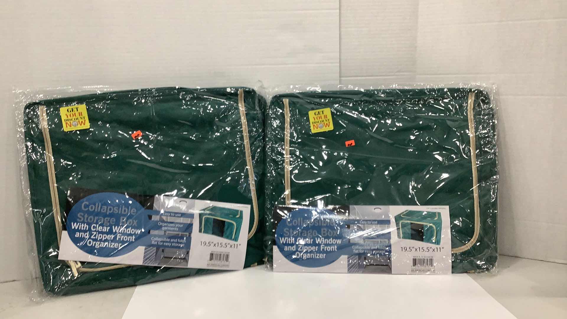 Photo 1 of 2 PCS NEW FABRIC ORGANIZER