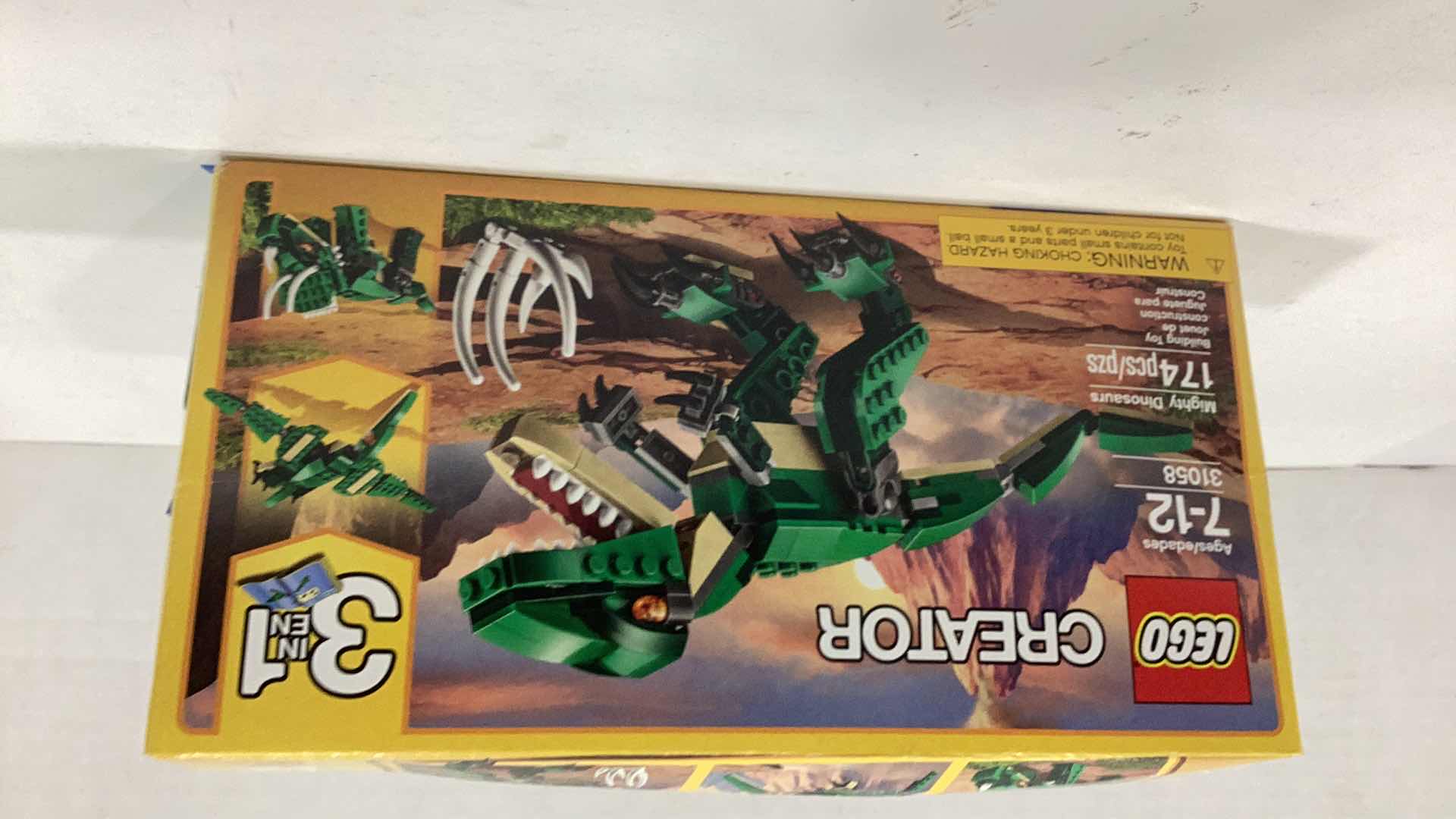 Photo 1 of LEGO CREATOR 3 IN 1 DINOSAURS, AND BUILD ME UP TYRANNOSAURUS