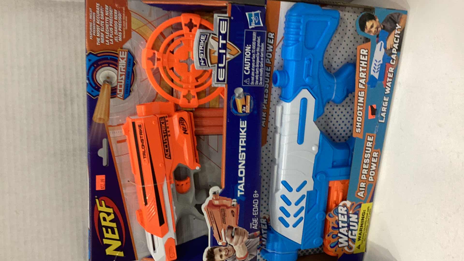 Photo 1 of NERF GUN TALONSTRIKE AND WATER GUNS