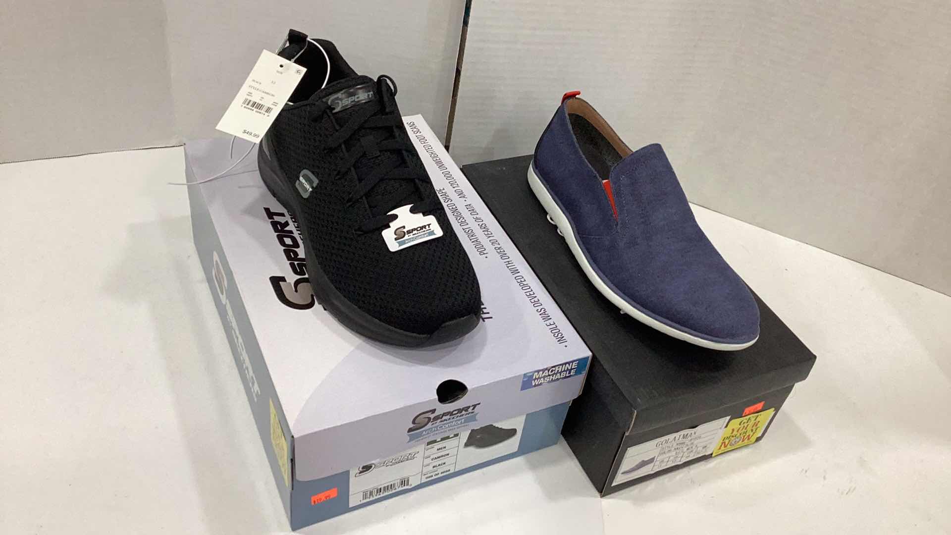 Photo 1 of 2 PAIRS NEW MEN SHOES SIZE 11