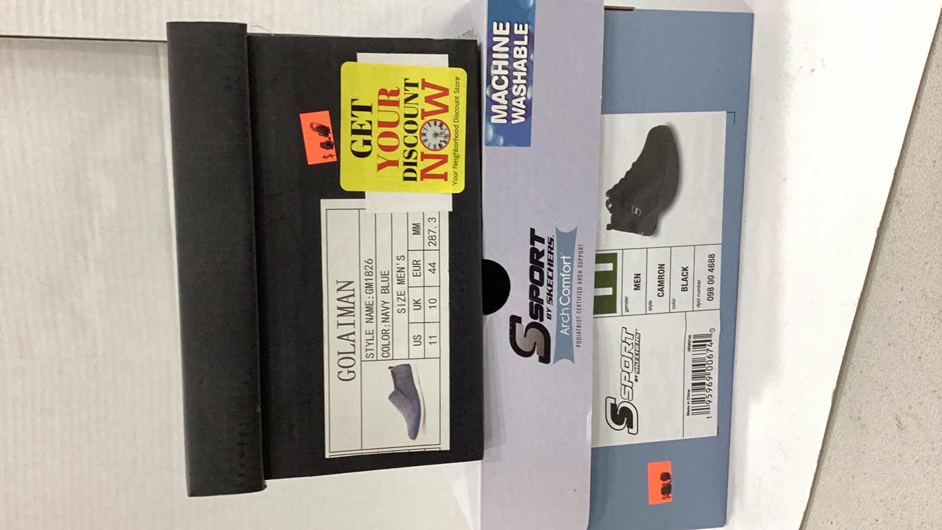 Photo 1 of 2 PAIRS NEW MEN SHOES SIZE 11