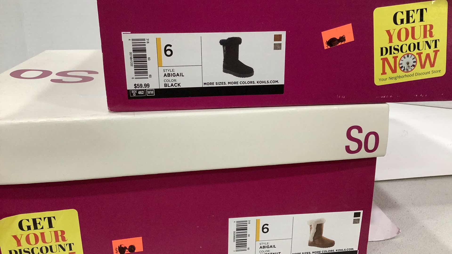 Photo 1 of 2  PAIRS NEW WOMEN WINTER BOOTS SIZE 6