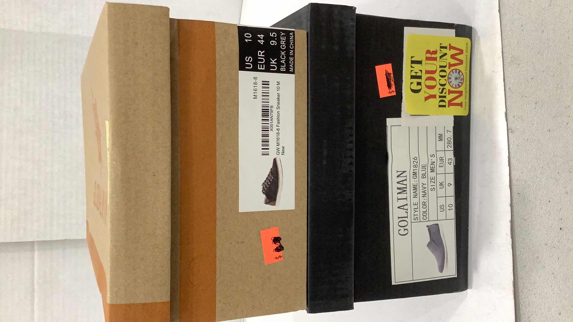 Photo 1 of 2  PAIRS NEW MEN SHOES SIZE 10