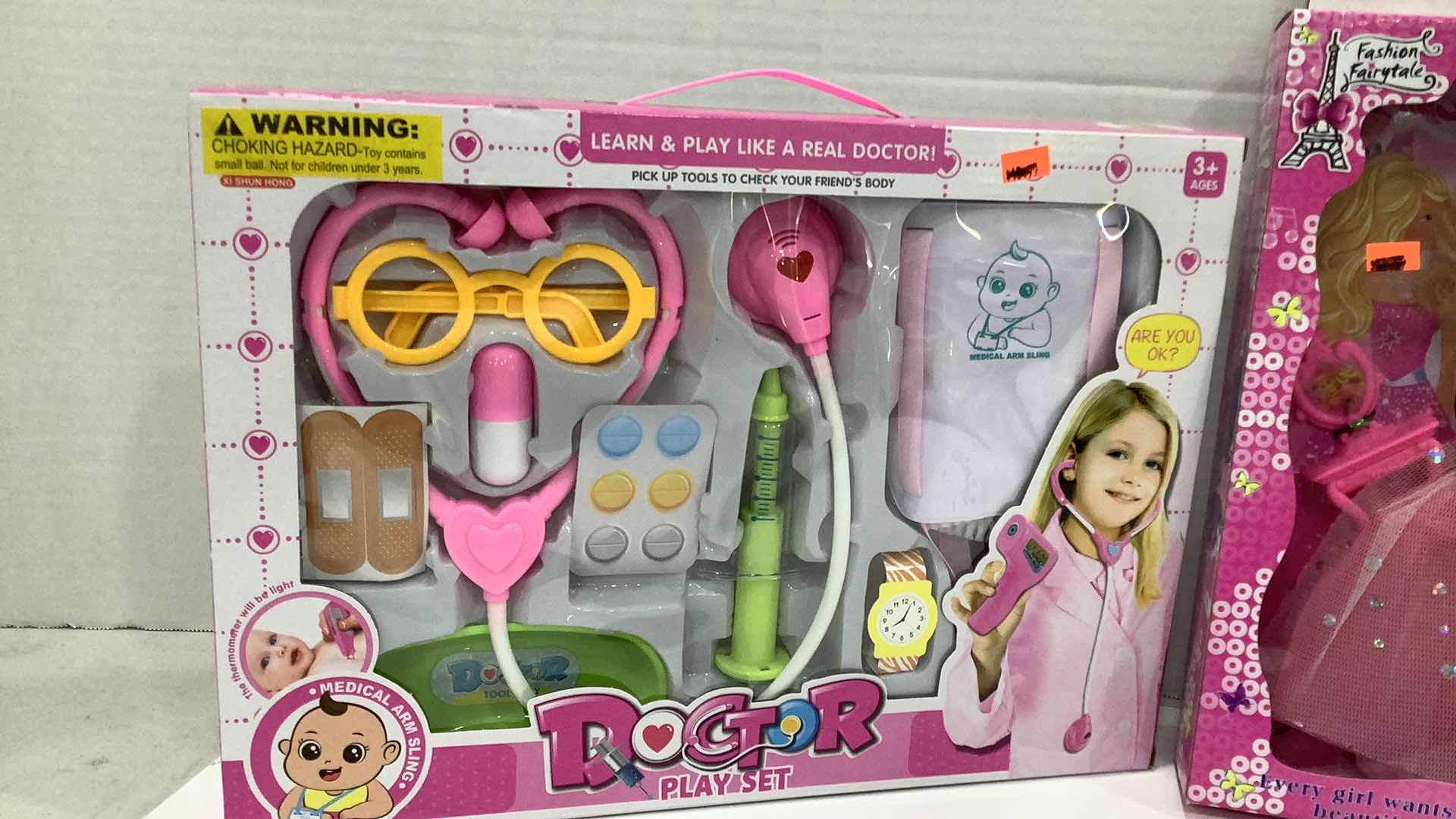 Photo 1 of 3 PCS NEW DOLLS AND DOCTOR PLAY SET TOYS