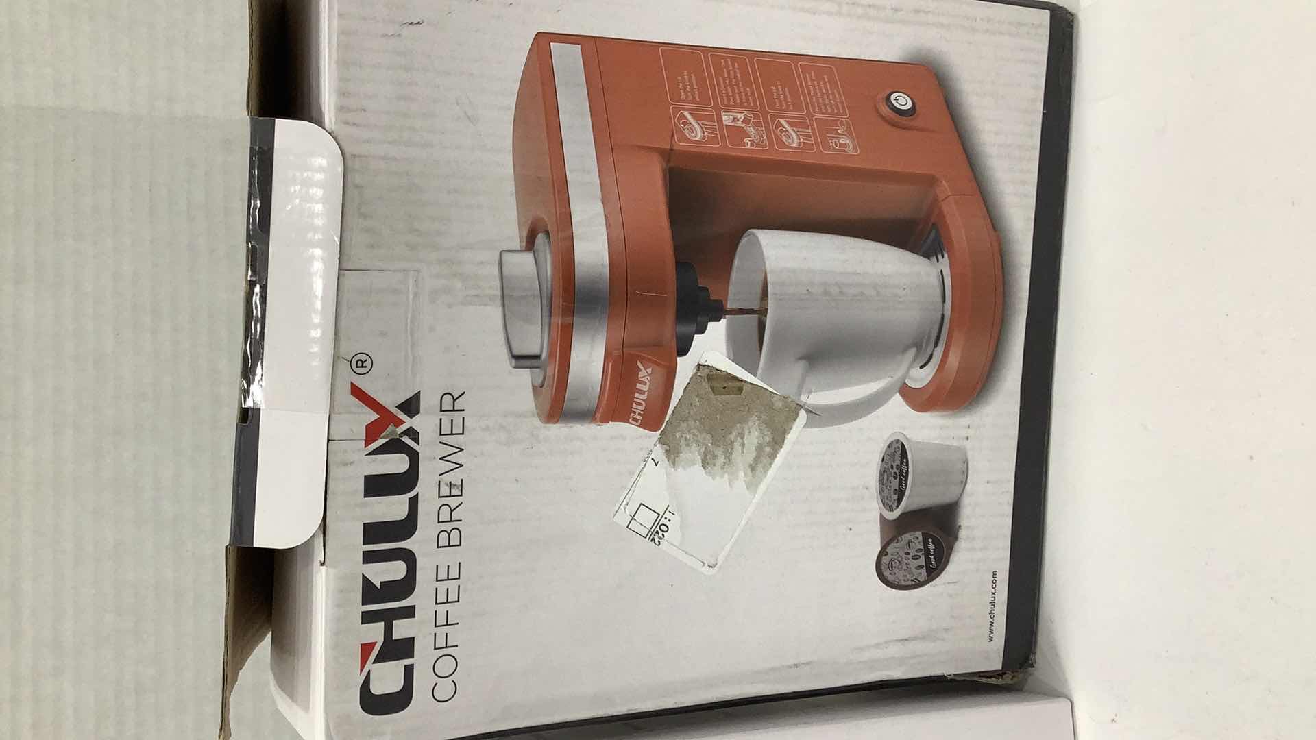 Photo 1 of CHULUX COFFEE BREWER AND MILK FROTHER