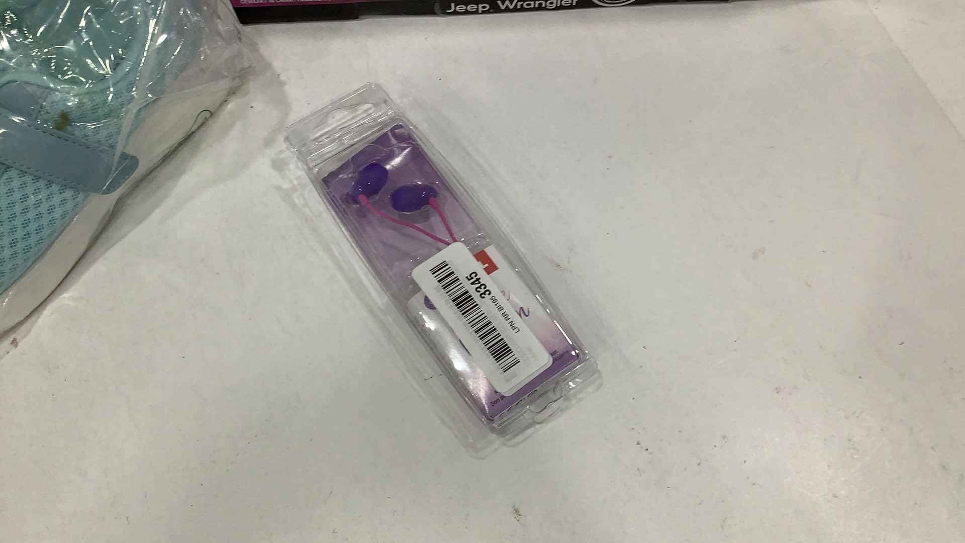 Photo 1 of ASSORTED GIRLS ITEM HEADPHONE AND SHOES SIZE 2