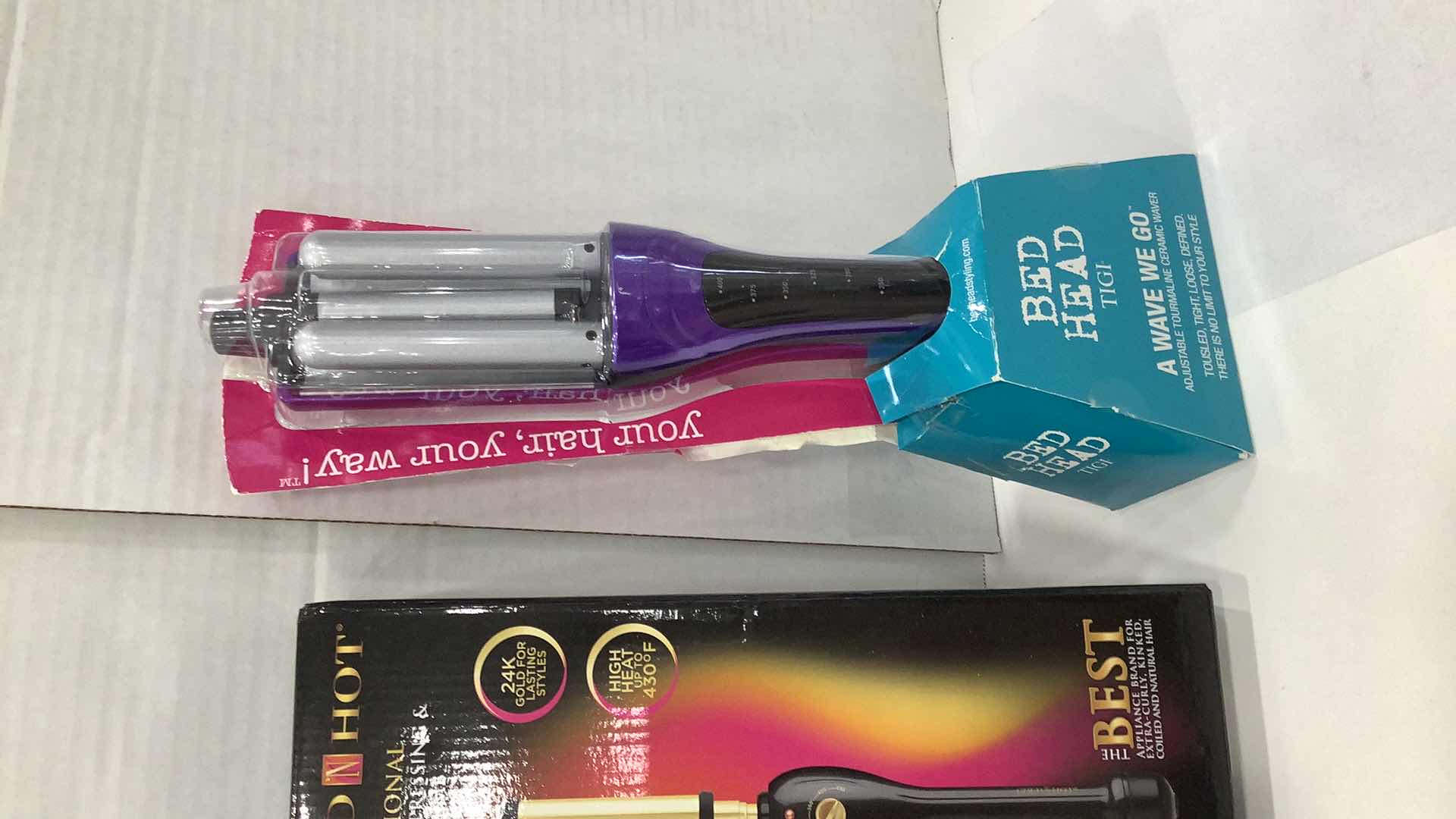 Photo 1 of 2 HOT HAIR WAVERS BED HEAD GOLD N HOT