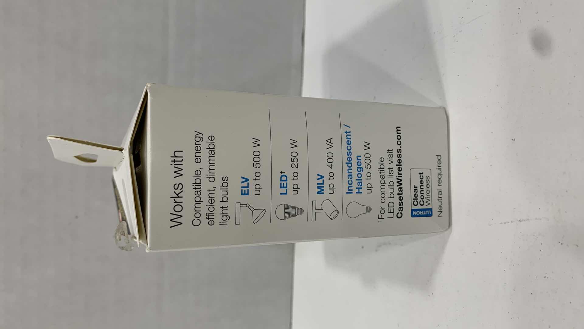 Photo 1 of CASETA WIRELESS DIMMER ELV+ AND GE ENBRIGHTEN IN-WALL Z-WAVE SMART DIMMER