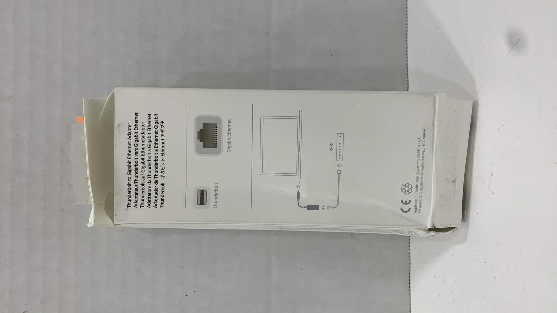 Photo 1 of APPLE THUNDERBOLT TO GIGABIT ETHERNET ADAPTER