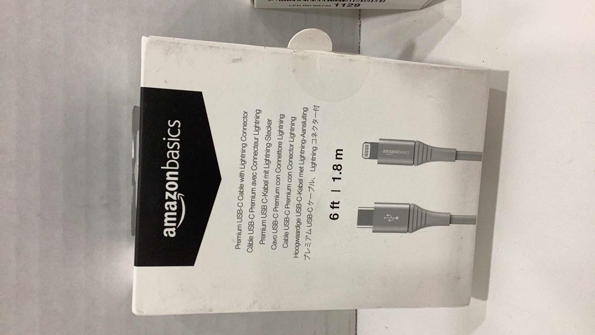 Photo 2 of APPLE 20W POWER ADAPTER AND USB-C LIGHTNING CONNECTOR