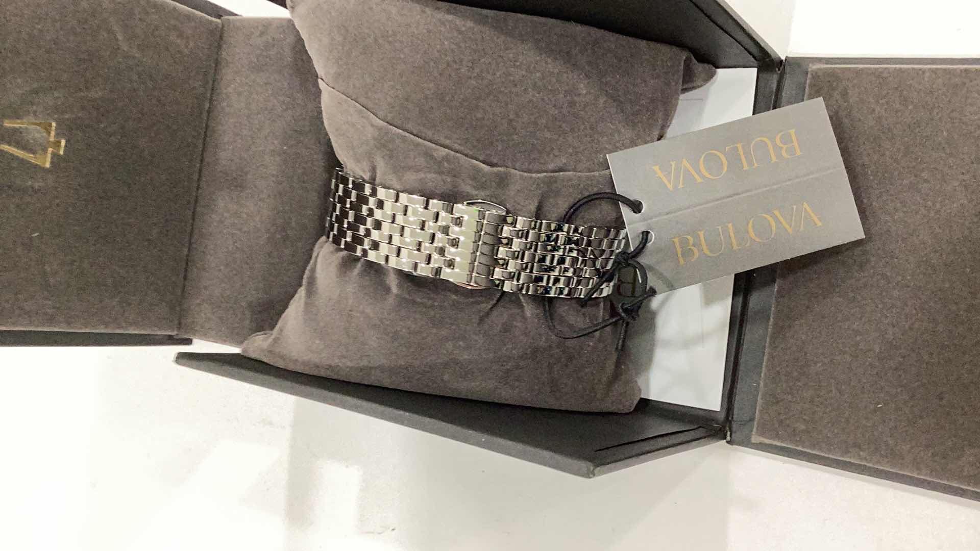 Photo 1 of BULOVA WOMEN’S CLASSIC AMBASSADOR STAINLESS STEEL WATCH