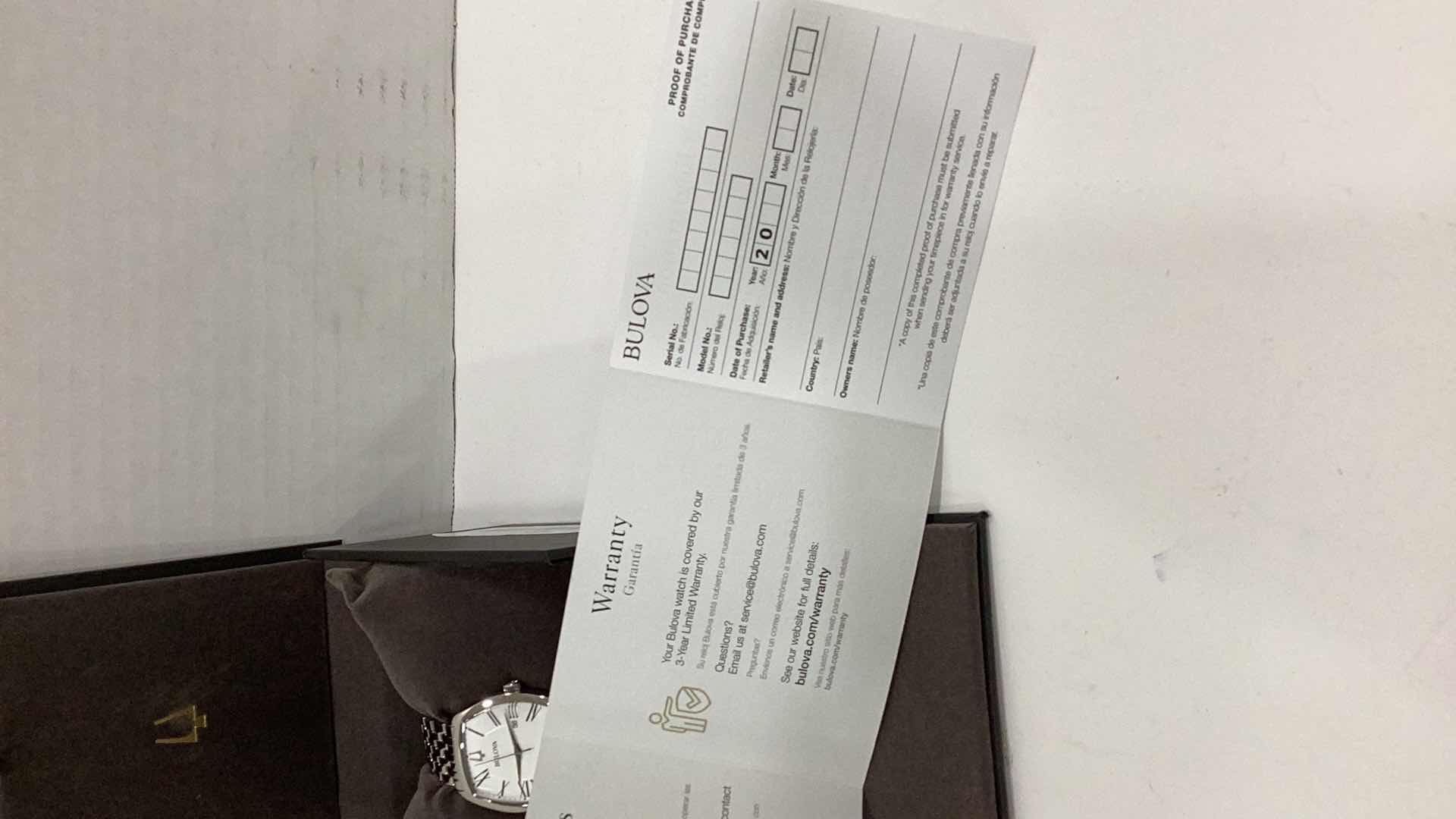 Photo 1 of BULOVA WOMEN’S CLASSIC AMBASSADOR STAINLESS STEEL WATCH