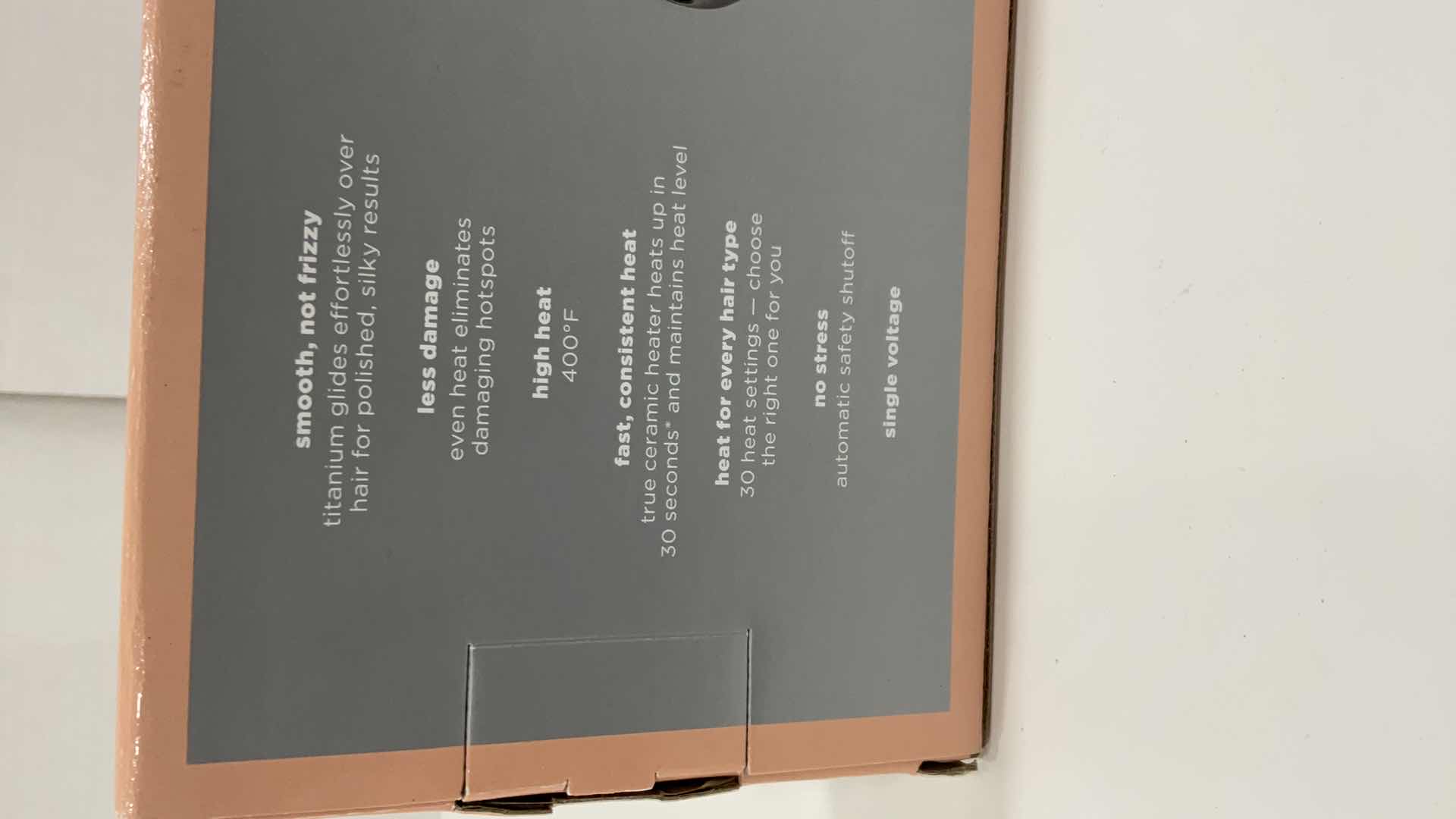 Photo 1 of CONAIR INFINITI PRO CURLING IRON 1 1/2 INCH ROSE GOLD TITANIUM