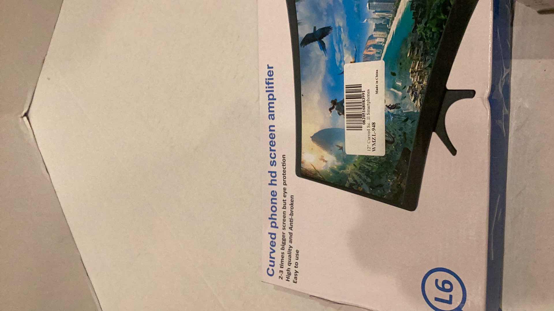 Photo 1 of EARBUDS AND CURVED PHONE HD SCREEN AMPLIFIER