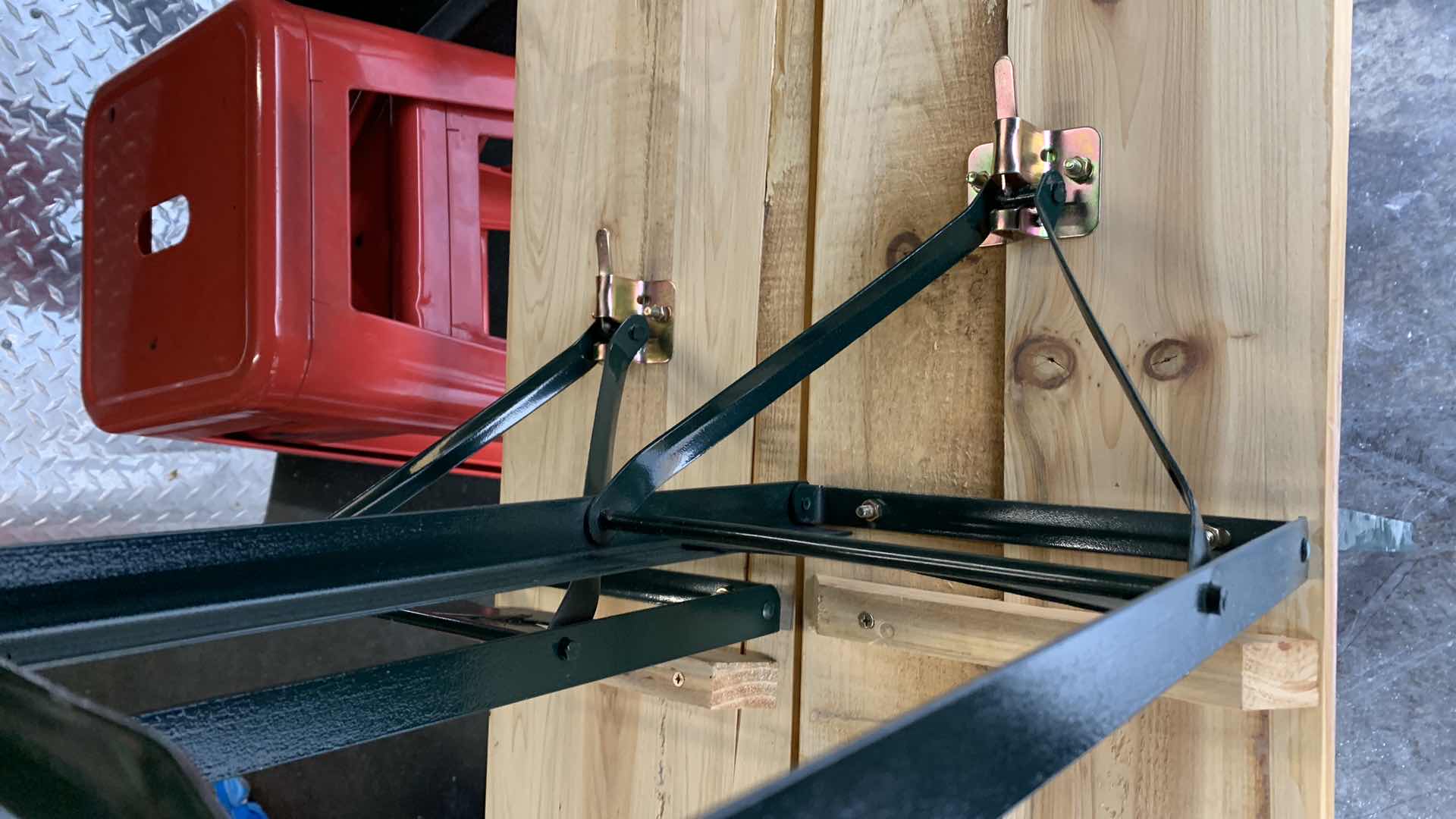 Photo 1 of 3 PIECE PORTABLE FOLDING PICNIC BEER TABLE WITH BENCHES  85” X 19” H 30” MADE OF FIR WOOD FACTORY SEALED