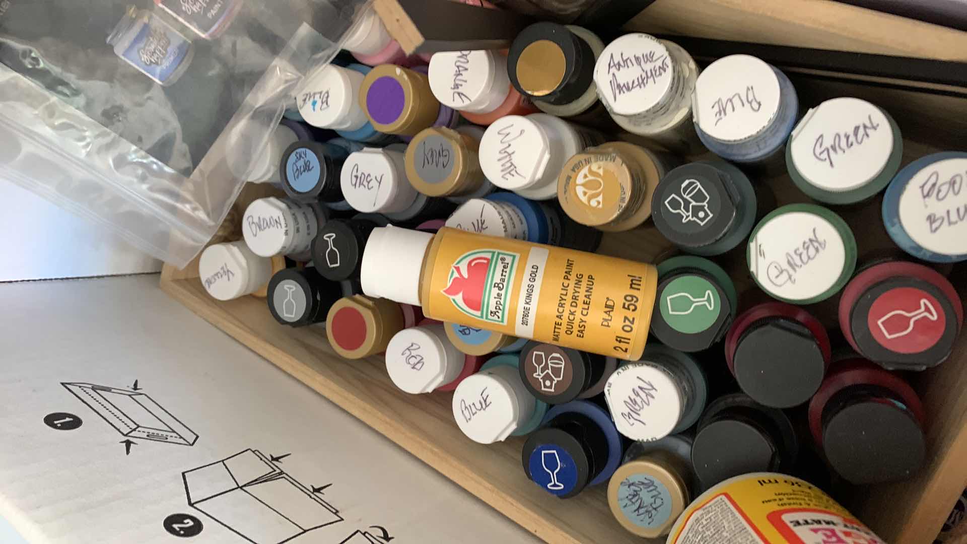 Photo 1 of ASSORTED PAINT ITEMS