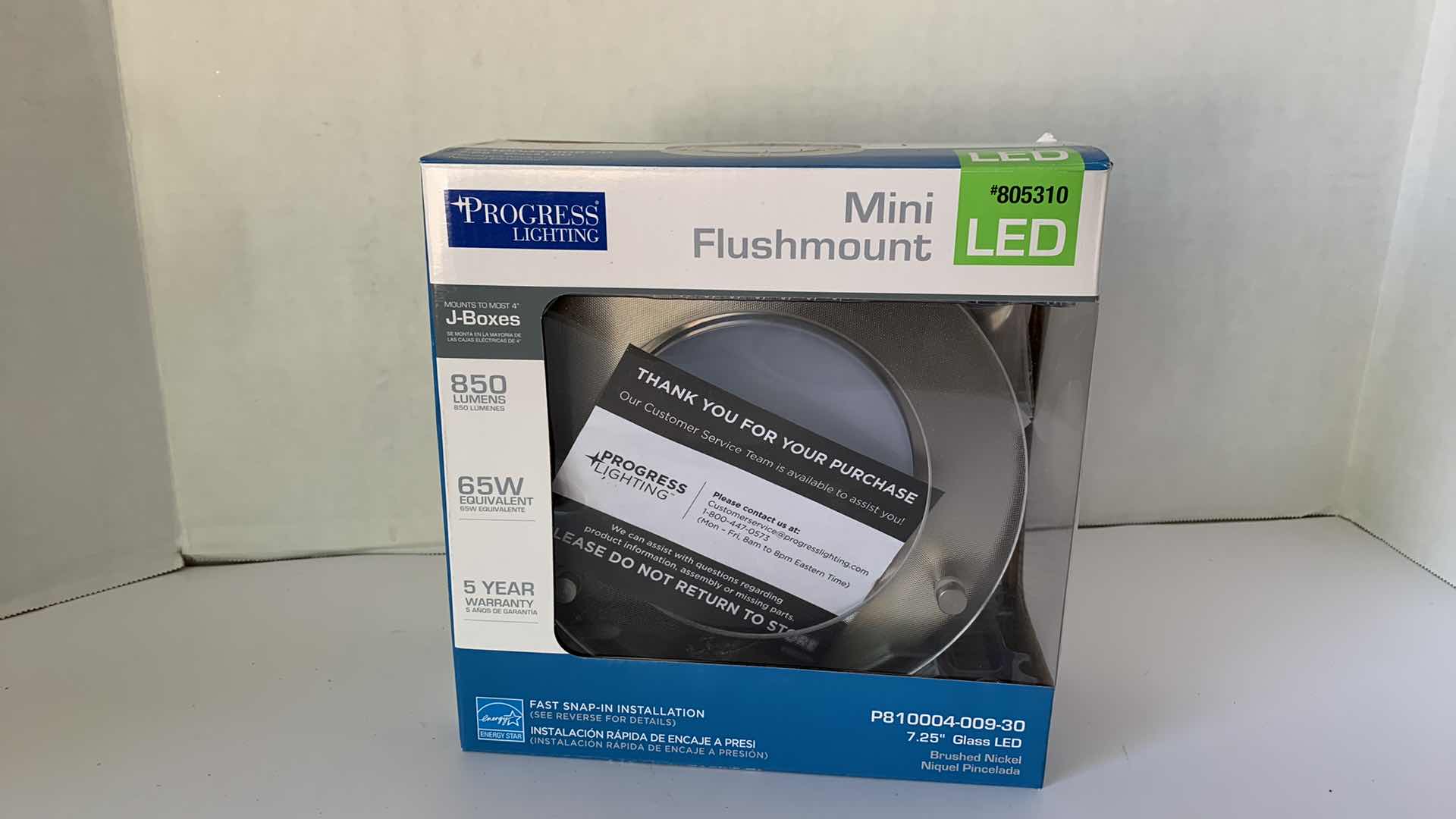 Photo 1 of LED MINI FLUSHMOUNT LIGHT