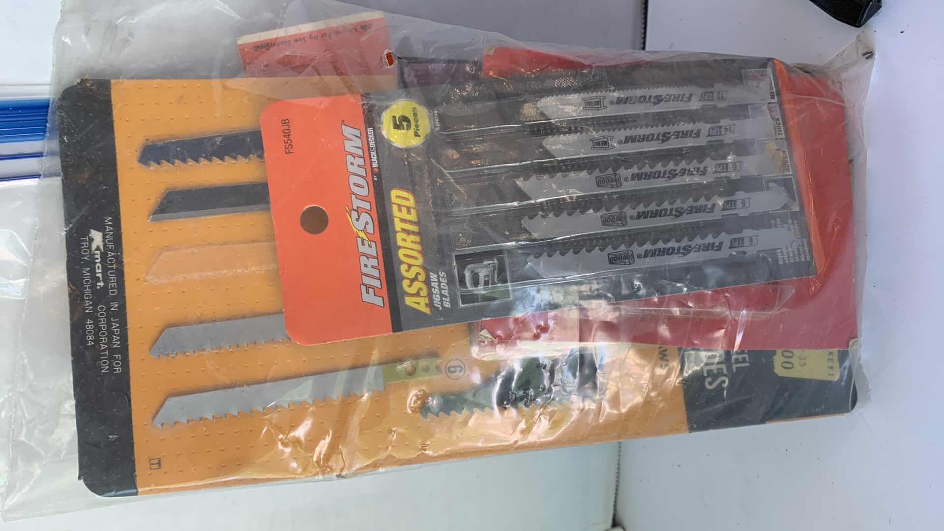 Photo 1 of BLACK AND DECKER JIGSAW WITH BLADES NO BATTERY