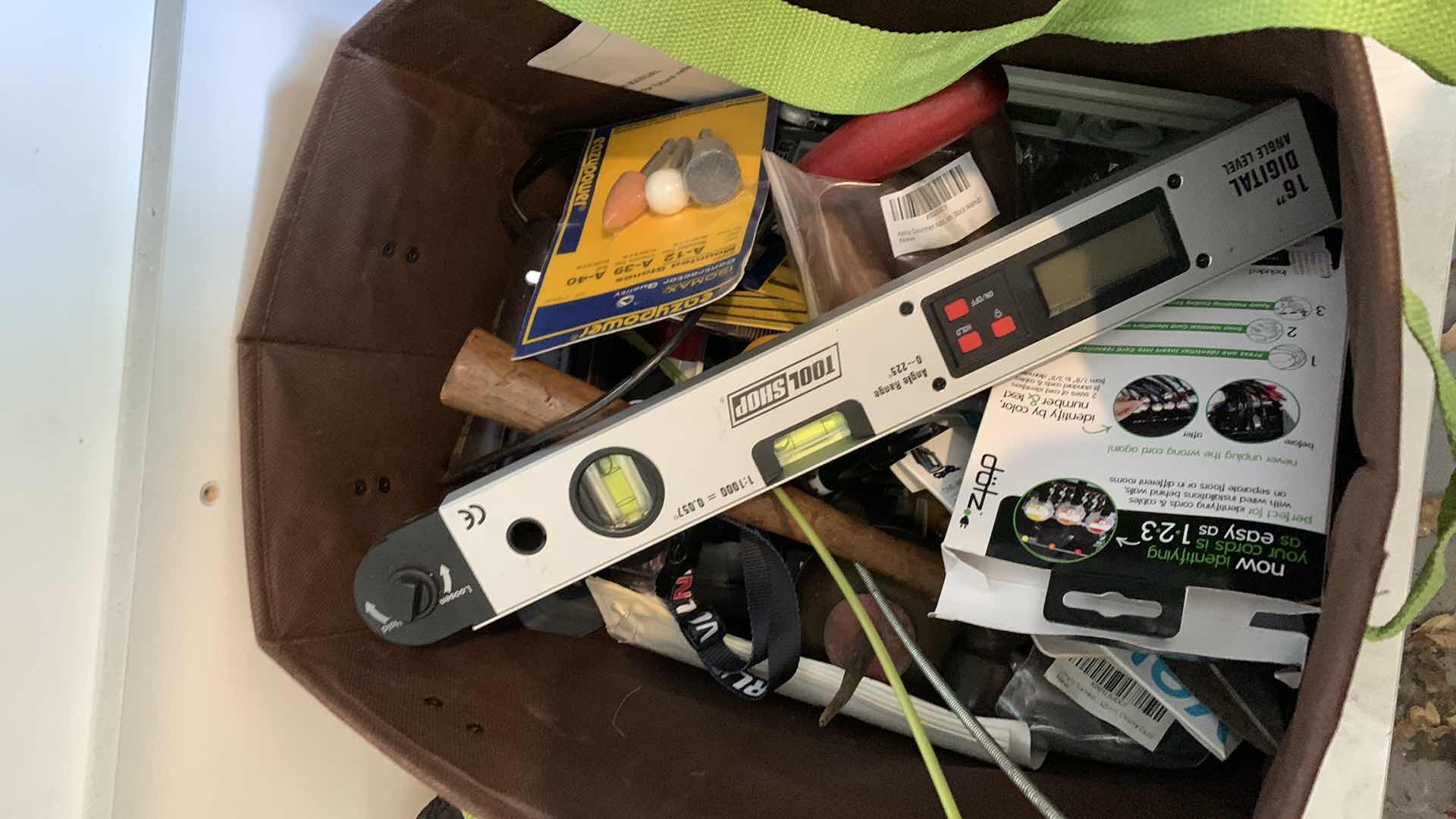 Photo 1 of TOOL BAG WITH VARIOUS ITEMS