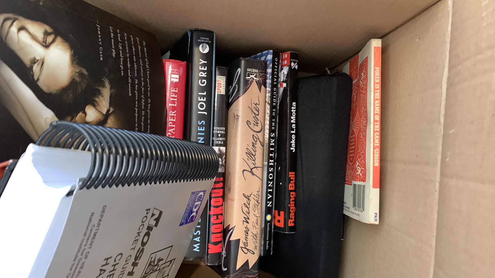 Photo 1 of BOX OF BOOKS
