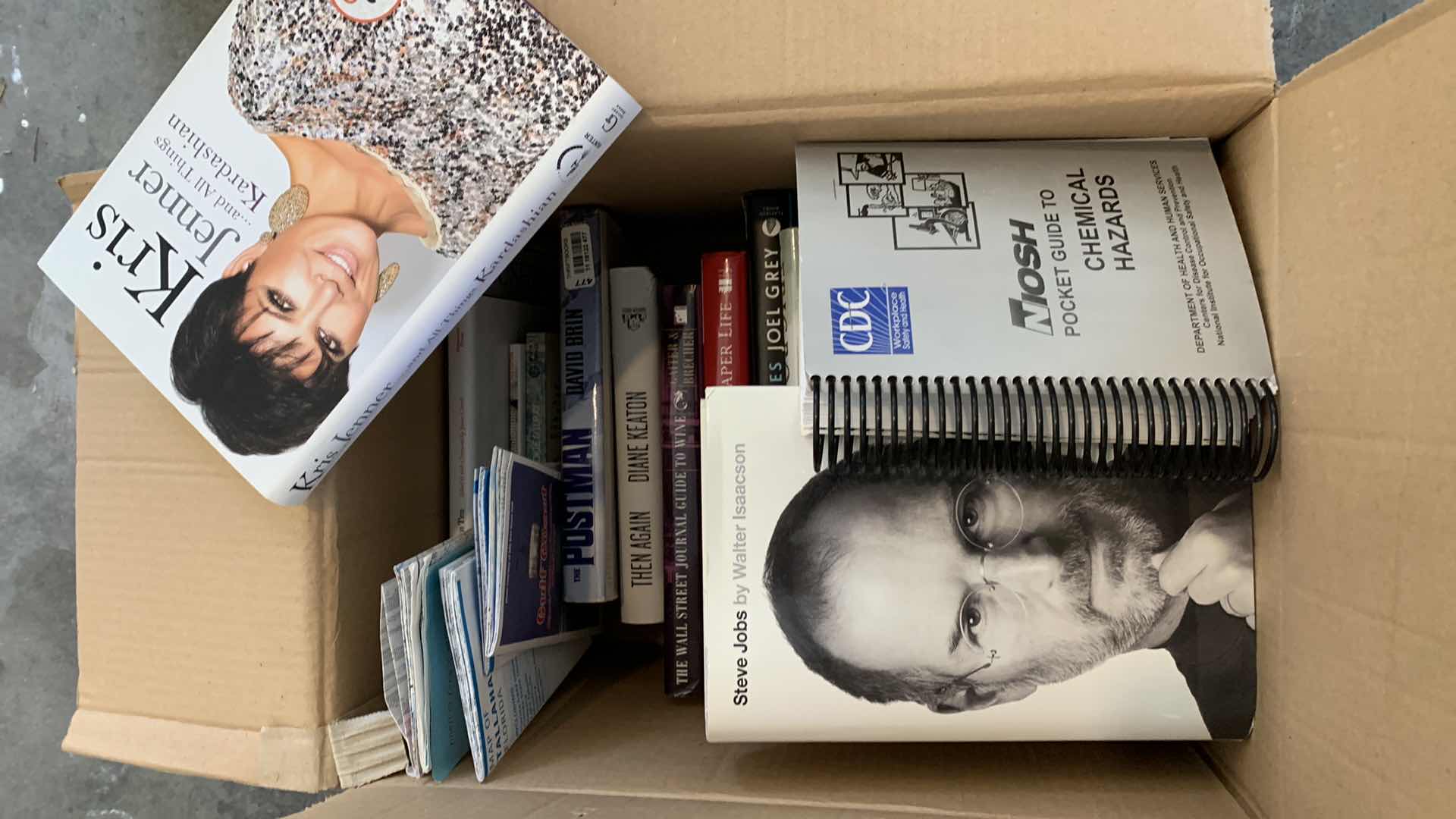 Photo 1 of BOX OF BOOKS