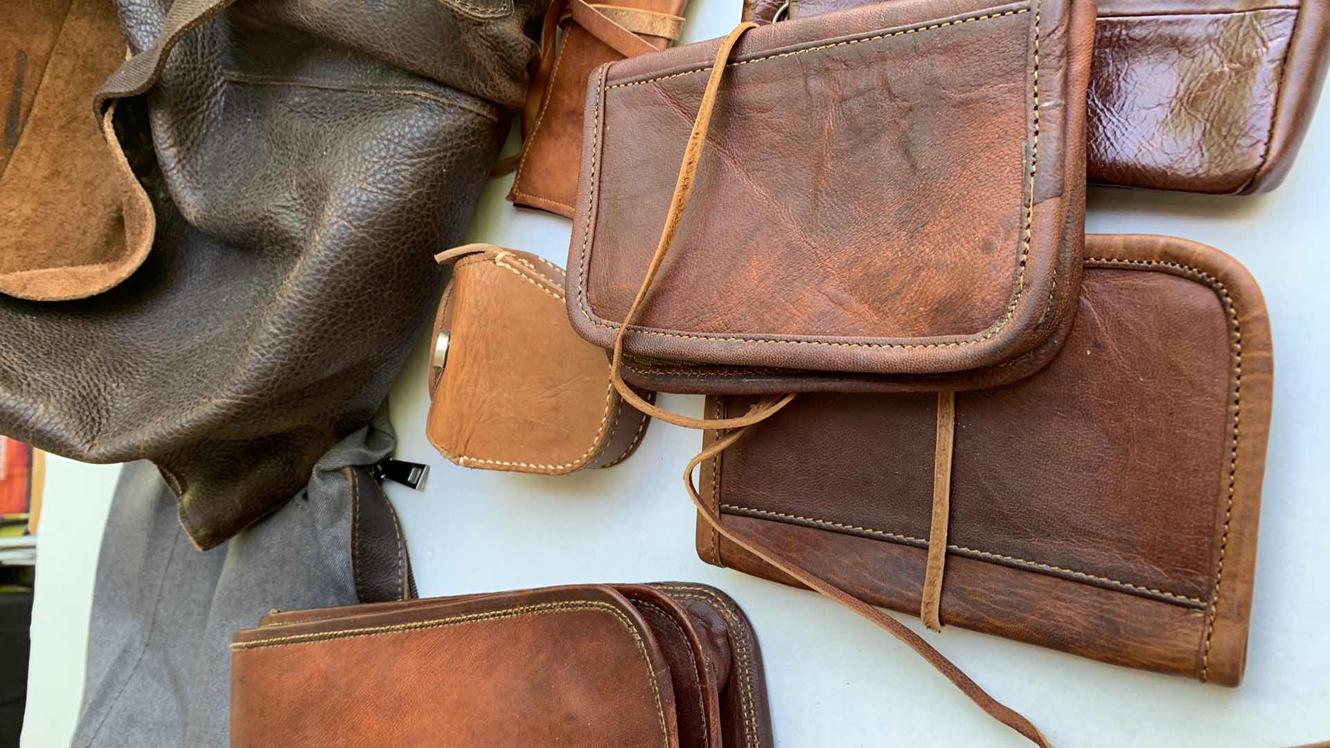 Photo 1 of LEATHER BAGS