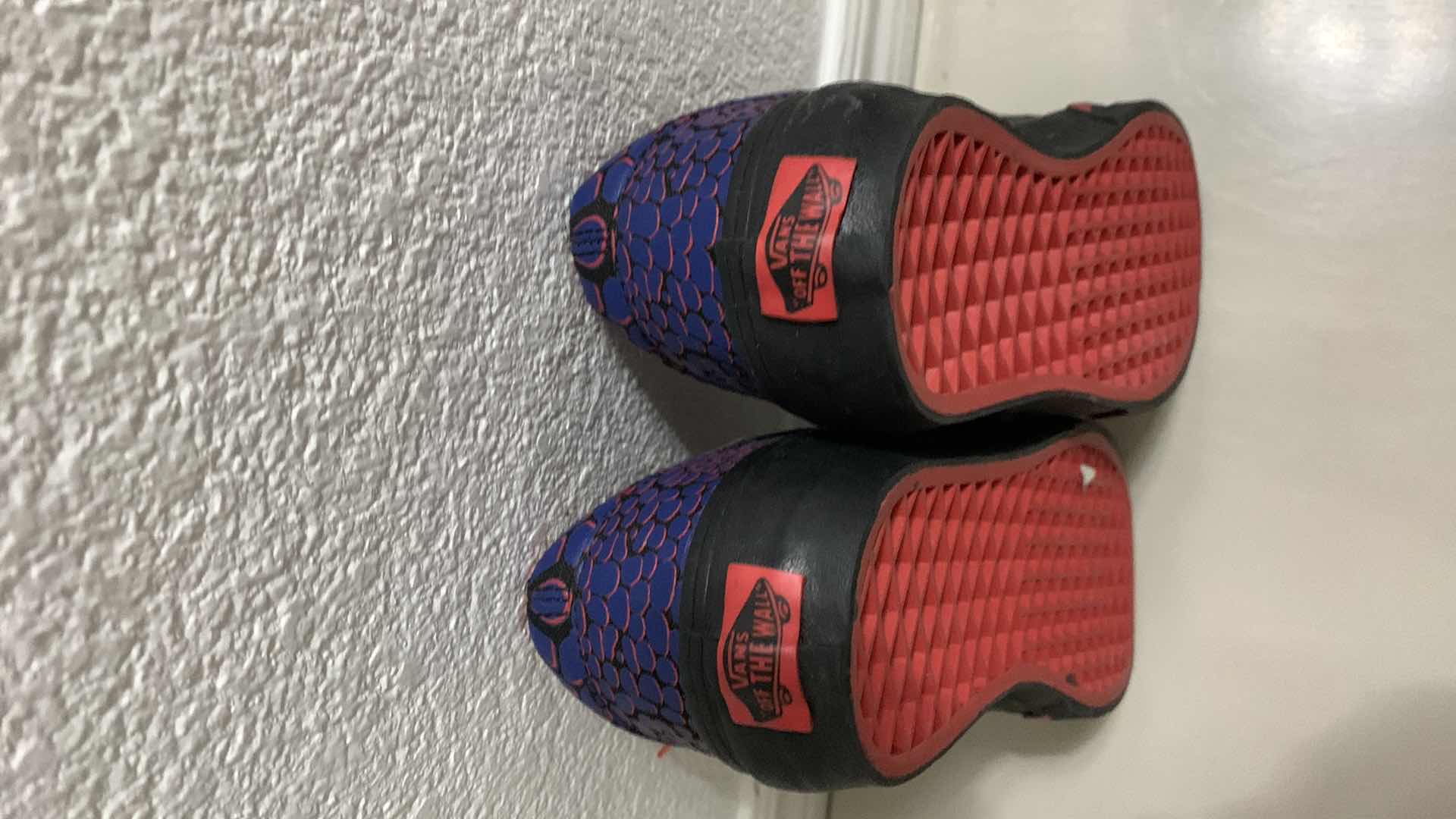 Photo 1 of KIDS VANS LIMITED EDITION DRAGON DINOSAUR CLASSIC SLIP ON SHOES SIZE 2