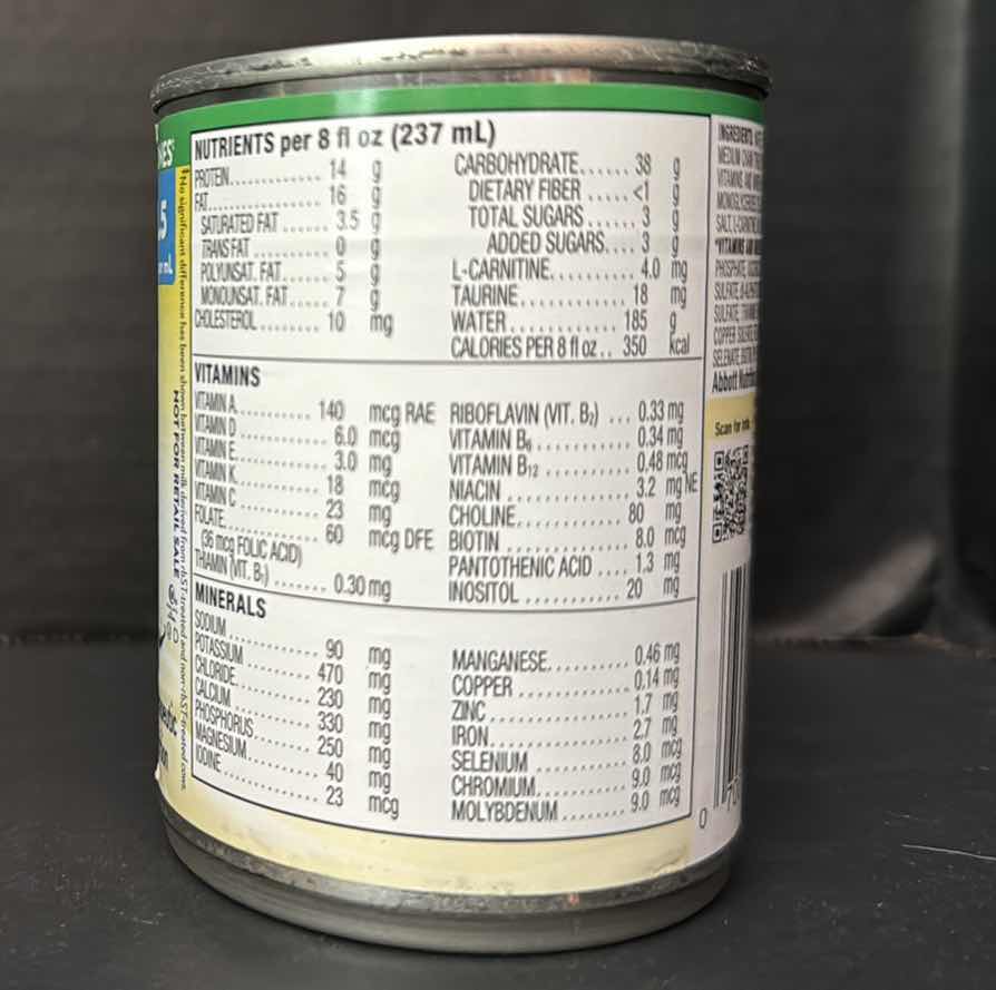 Photo 1 of PEDIASURE VANILLA STANDARD TUBE FEEDING FORMULA 24  X 8 OUNCE CANS