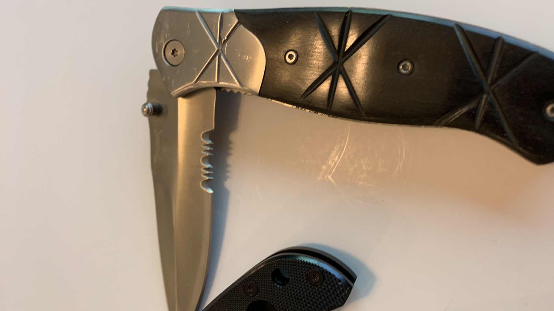 Photo 1 of THREE KNIVES ONE IS SMITH & WESSON
