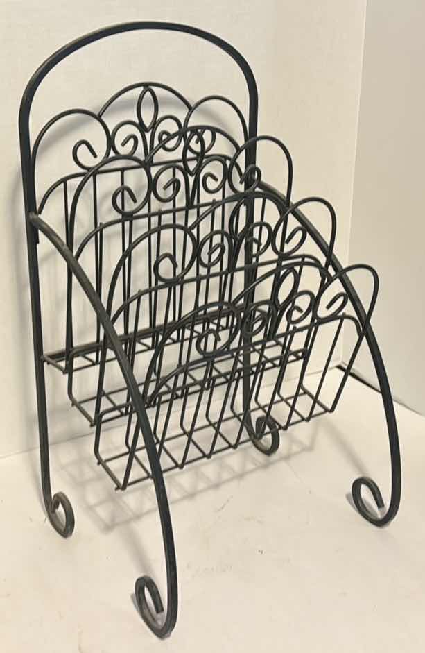 Photo 1 of METAL MAGAZINE RACK