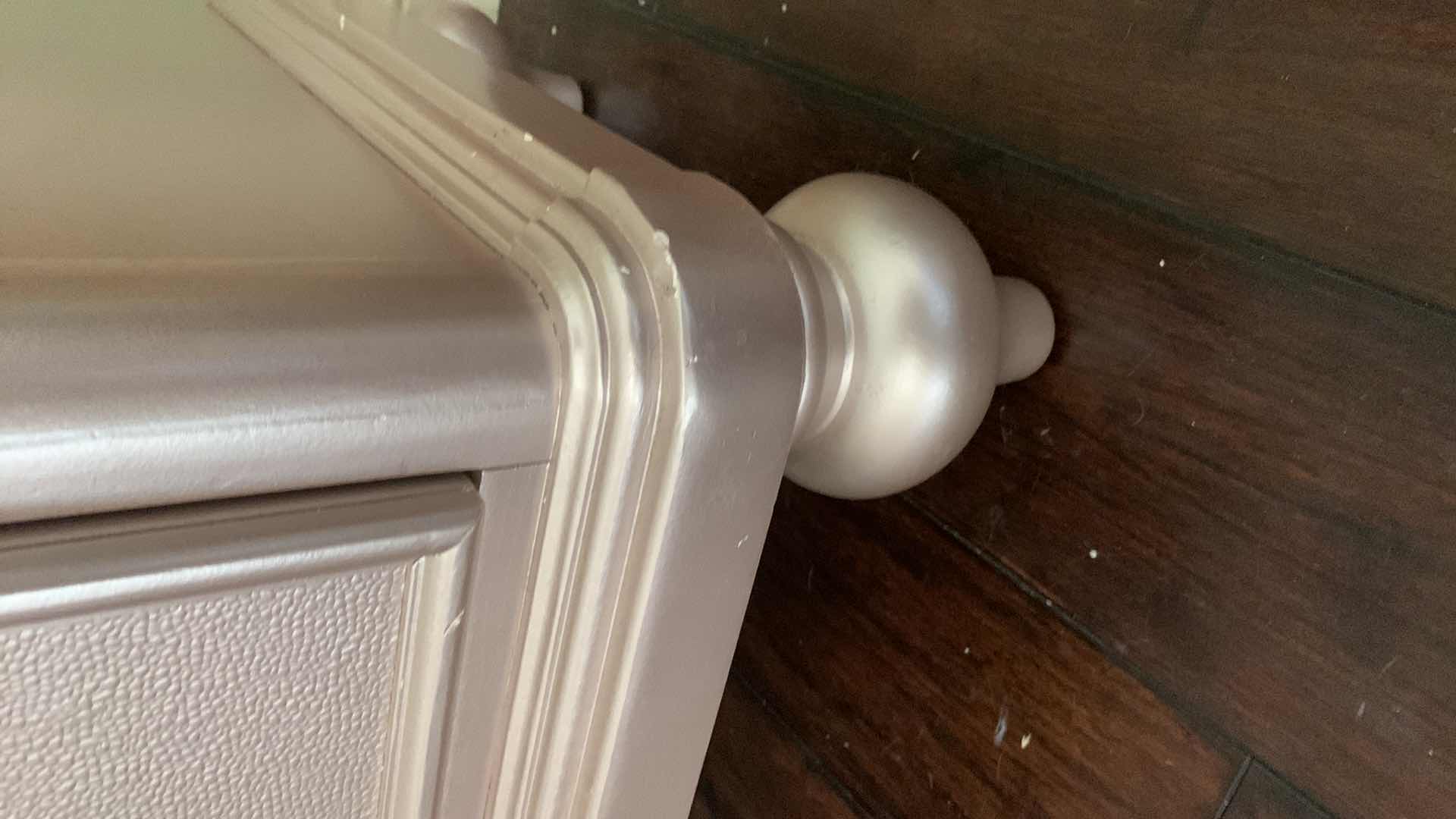 Photo 1 of FURNITURE OF AMERICA ARISTON ROSE GOLD NIGHT STAND 26” X 17” H 28”