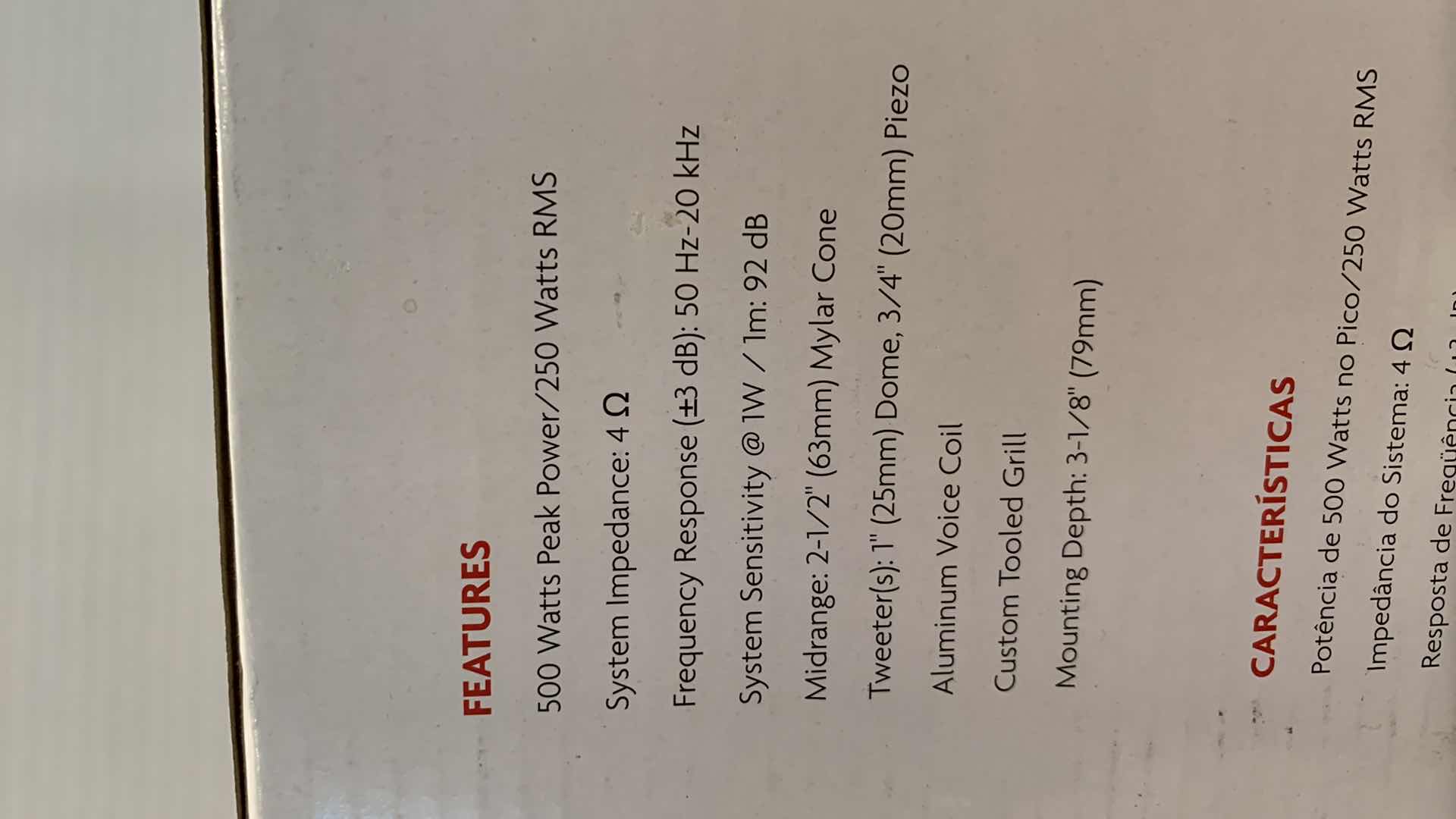 Photo 1 of BOSS AUDIO SYSTEMS R94 500 WATT CAR SPEAKERS