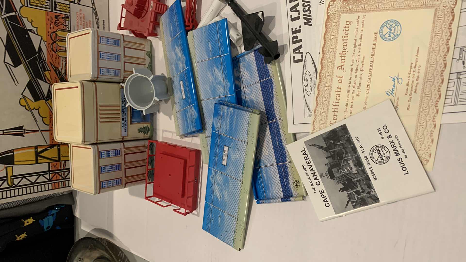 Photo 1 of MARX TOYS THEMARX-ATOMIC CAPE CANAVERAL MISSLE BASE NO. 4521
