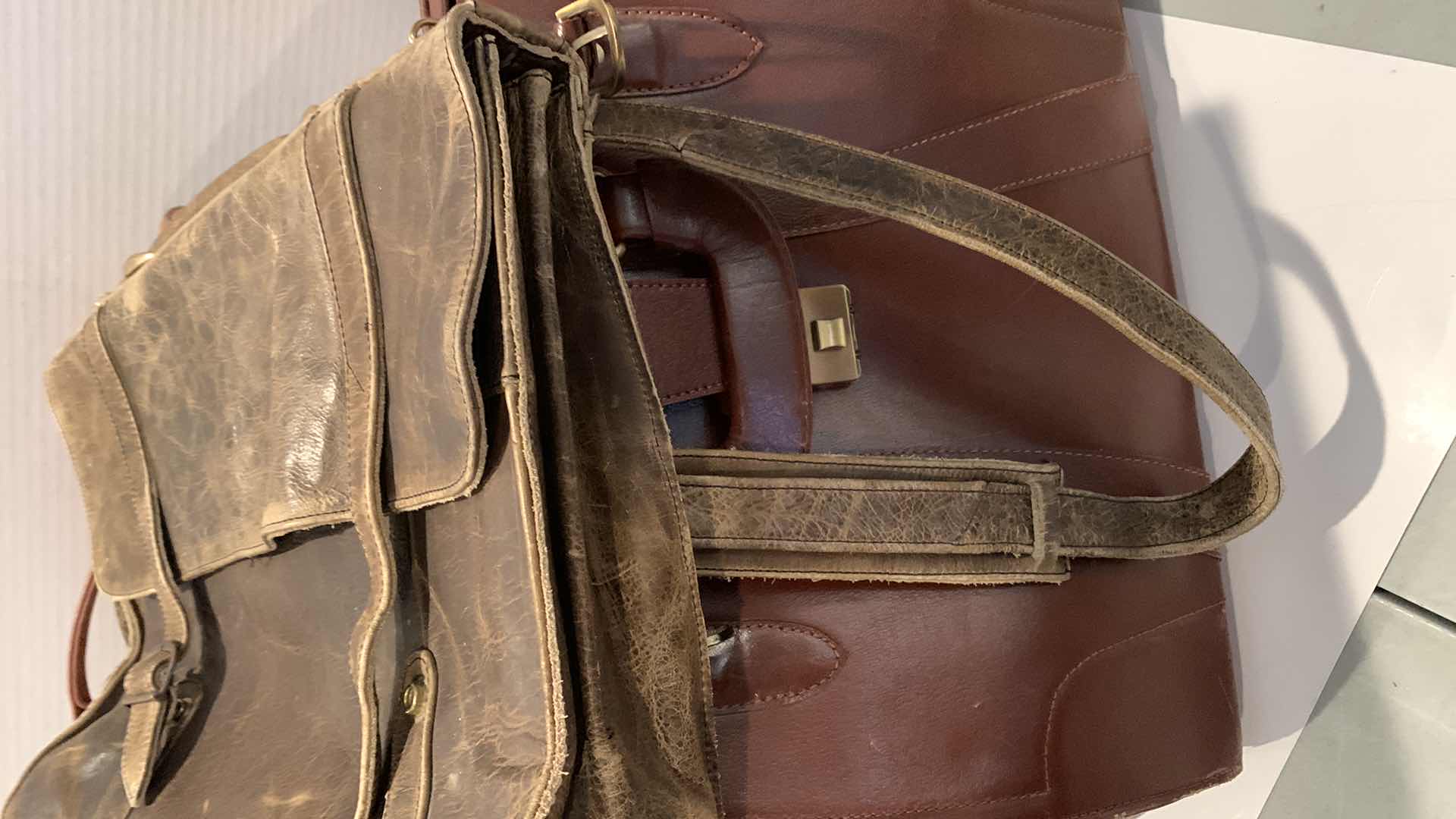 Photo 1 of LEATHER BAGS