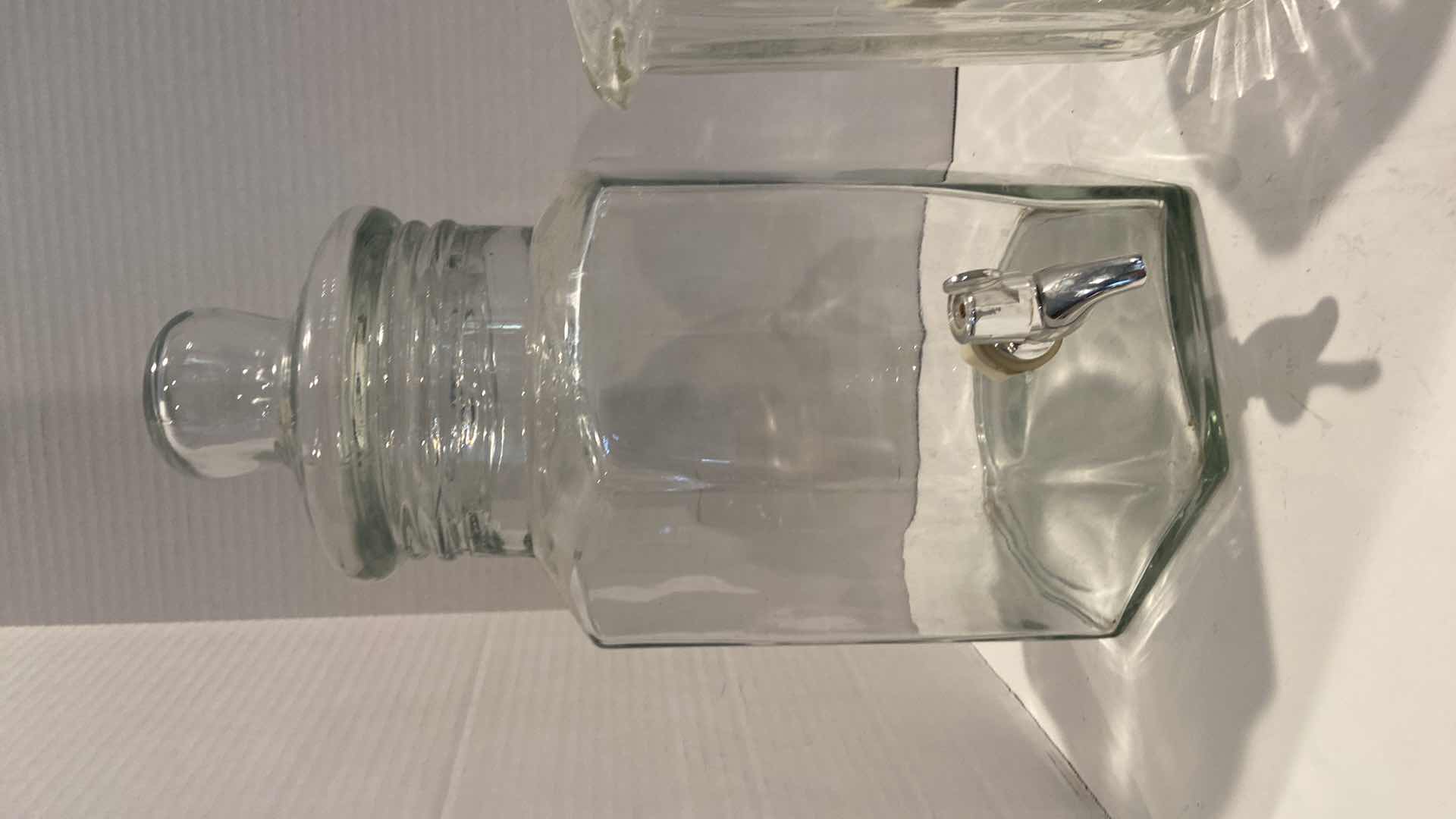 Photo 1 of GLASS PITCHERS AND TEA DISPENSER