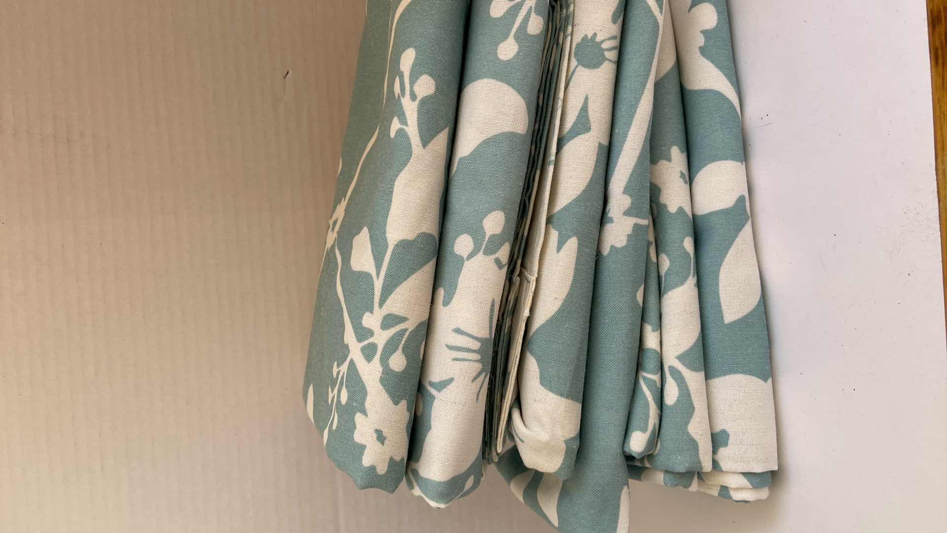 Photo 1 of FIVE CURTAIN PANELS