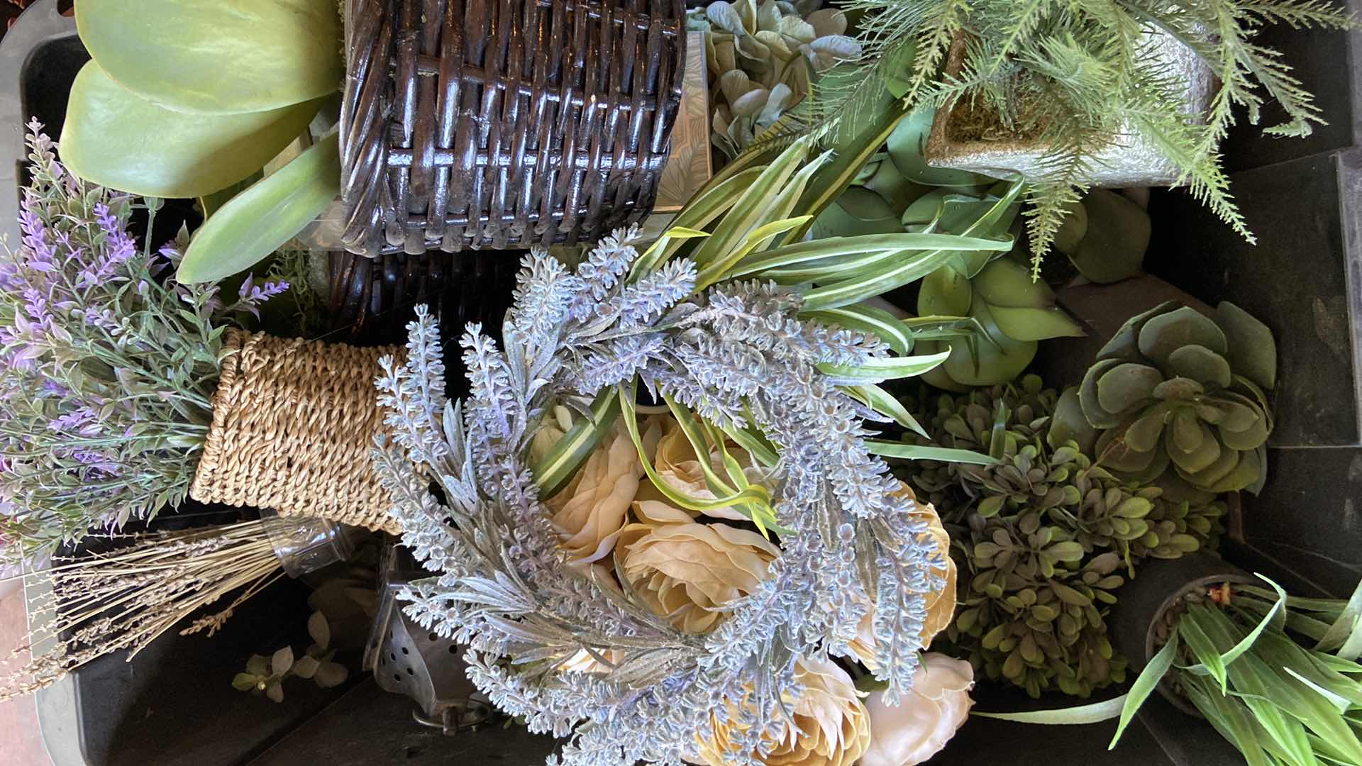 Photo 1 of ASSORTED GREENERY IN TUB