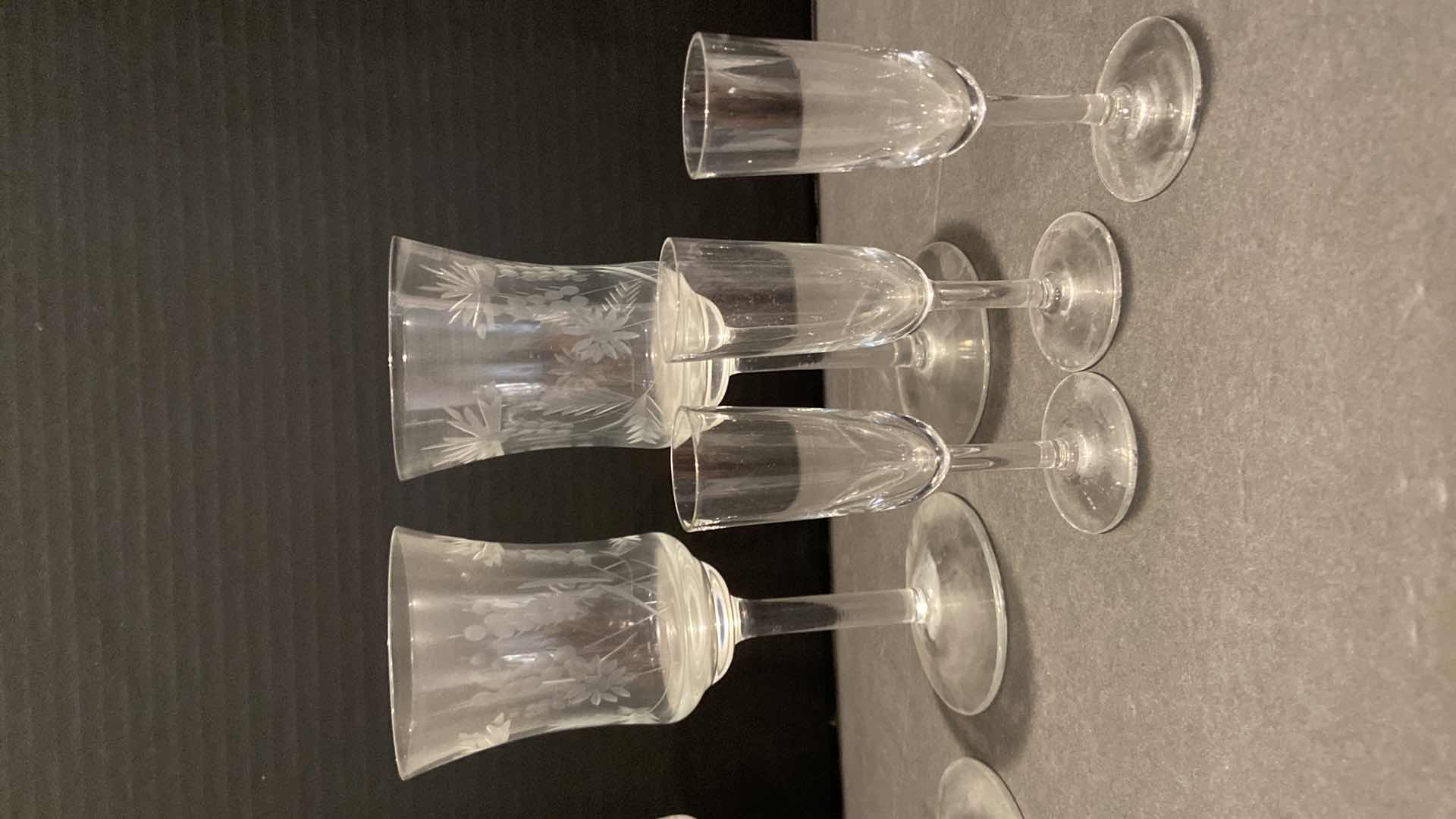 Photo 1 of CUT GLASS SET