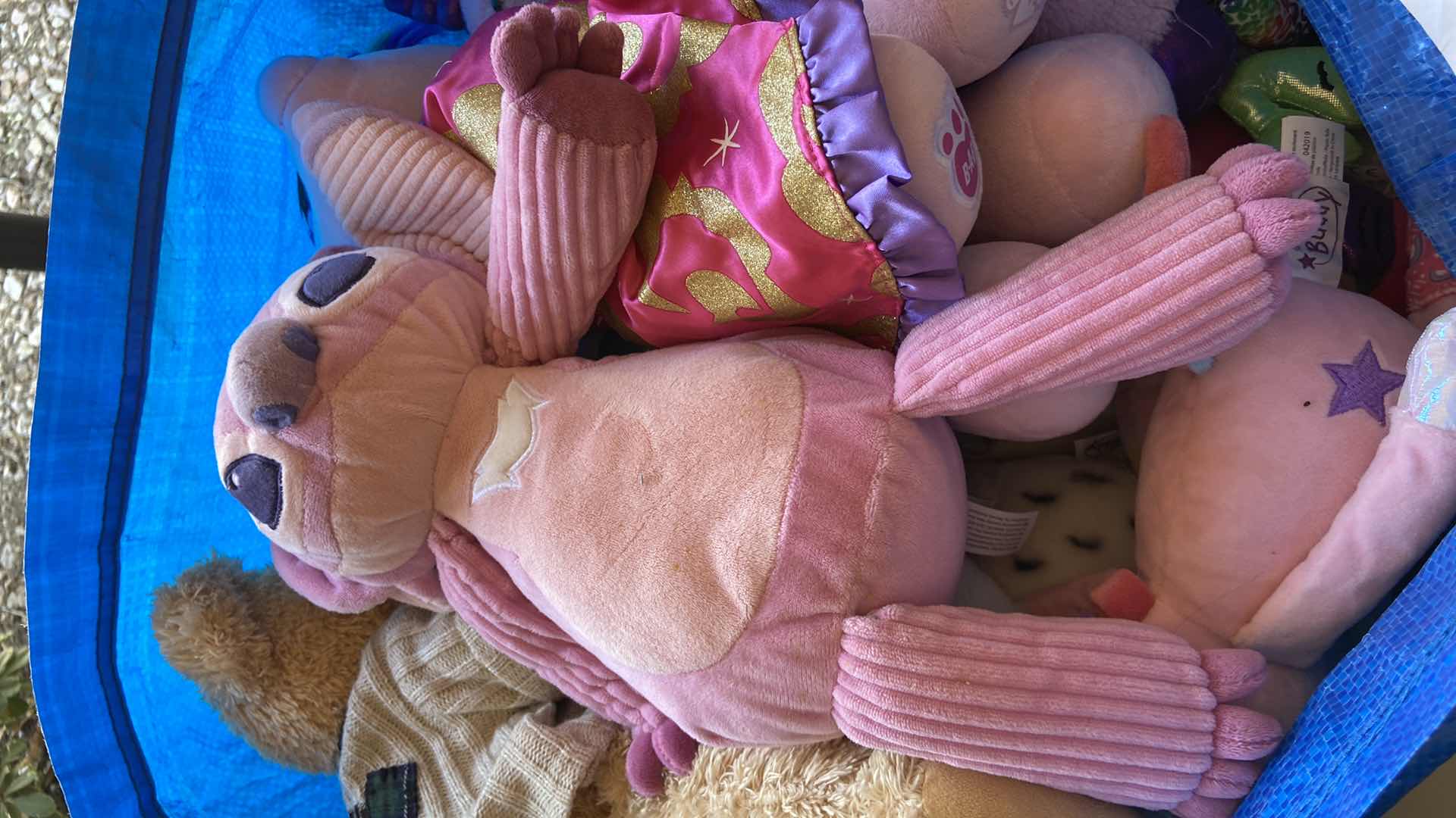 Photo 1 of BAG OF MISCELLANEOUS STUFFED ANIMALS