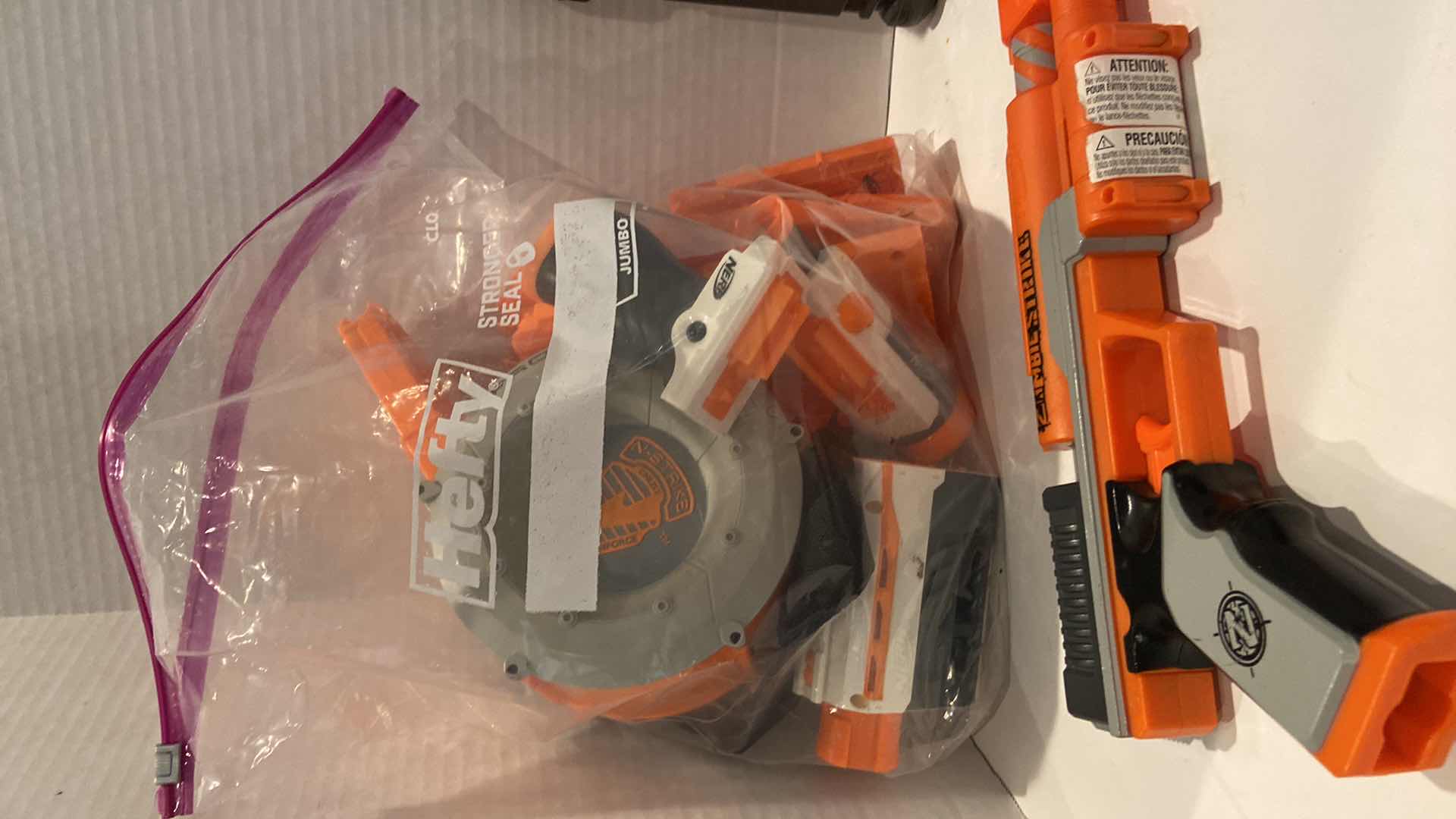 Photo 1 of NERF WEAPONS AND ATTACHMENTS VARIETY